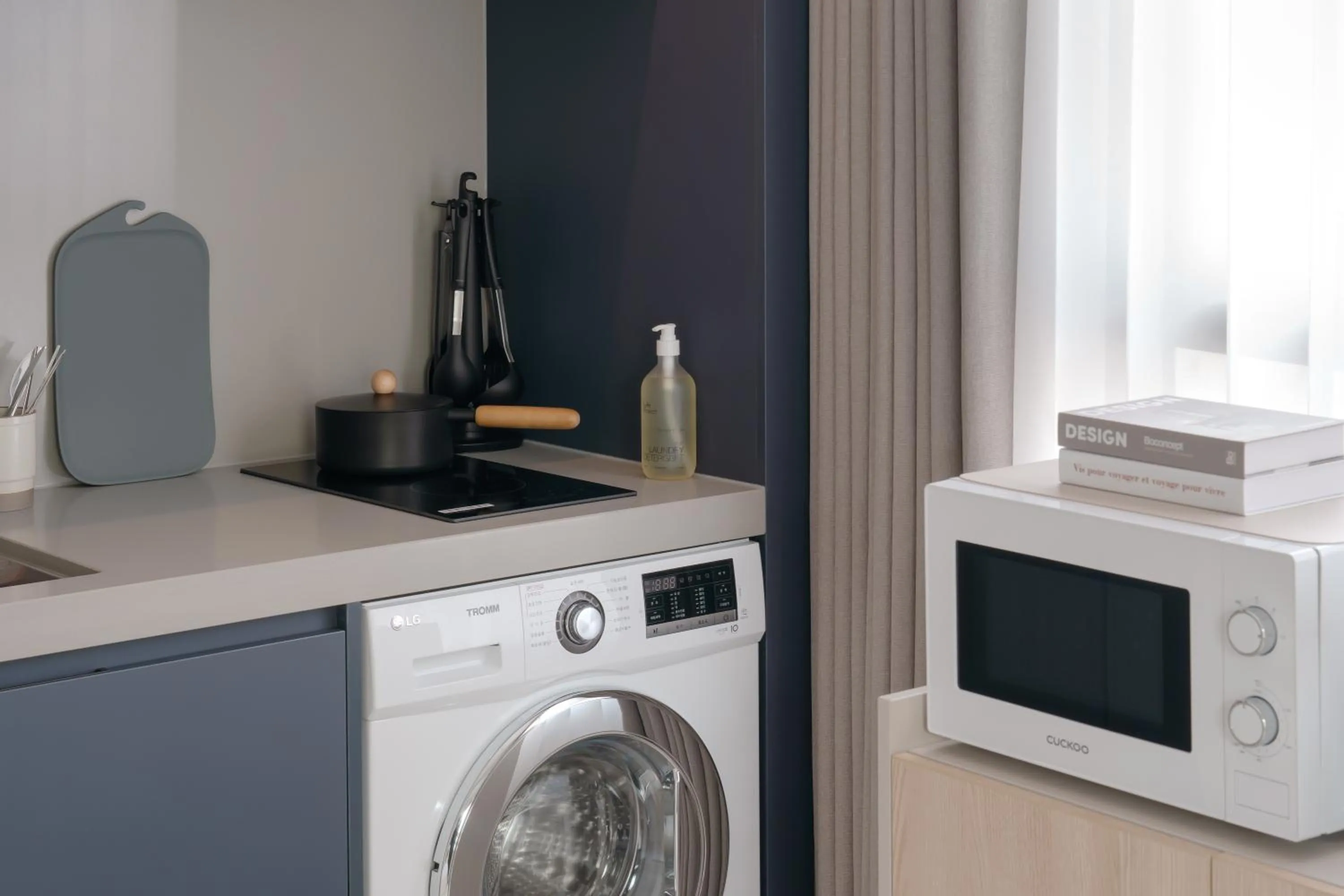 Kitchen or kitchenette in Le Collective Haeundae Paragraf