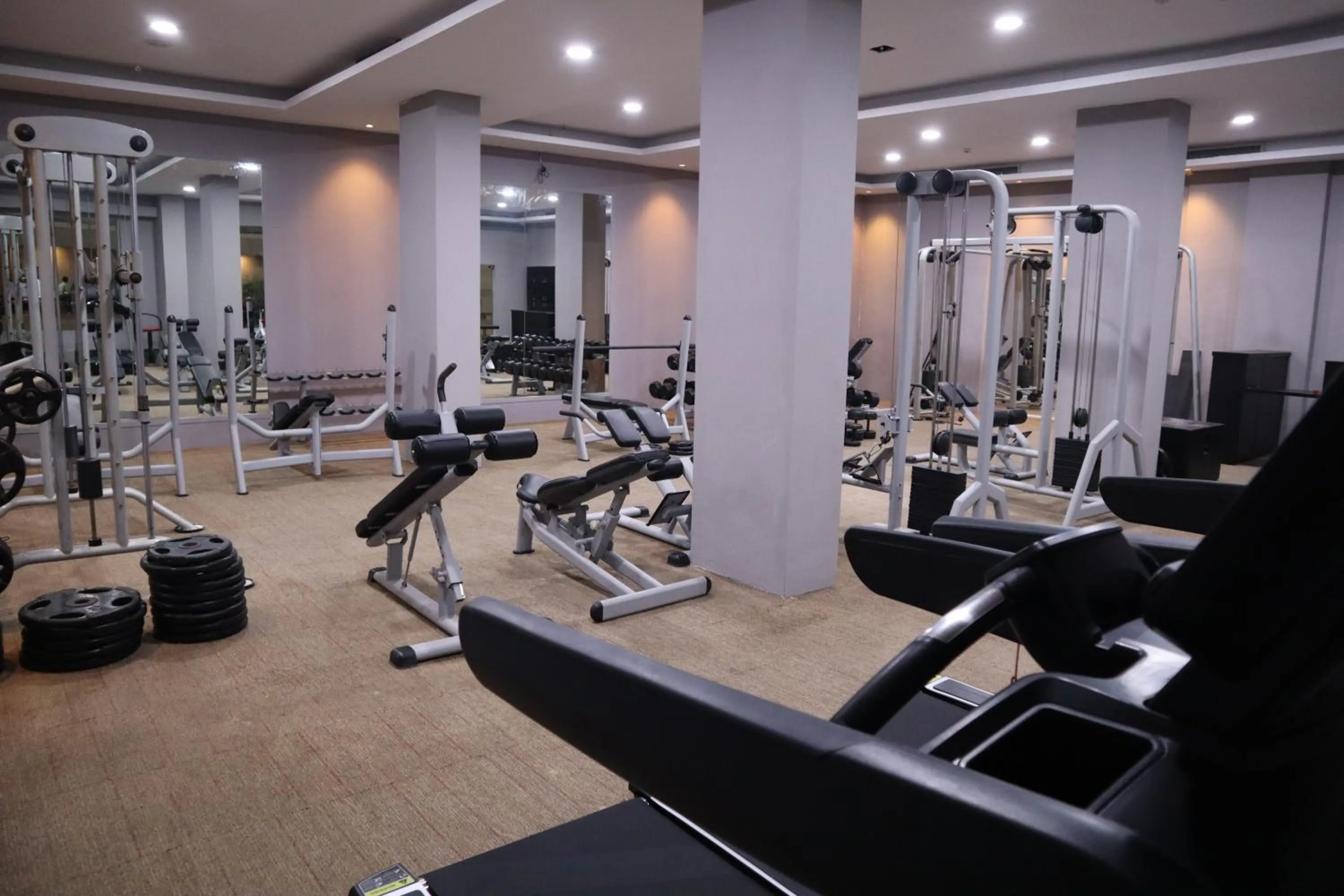 Fitness centre/facilities in Aglow Hotel Harbor Bay Batam