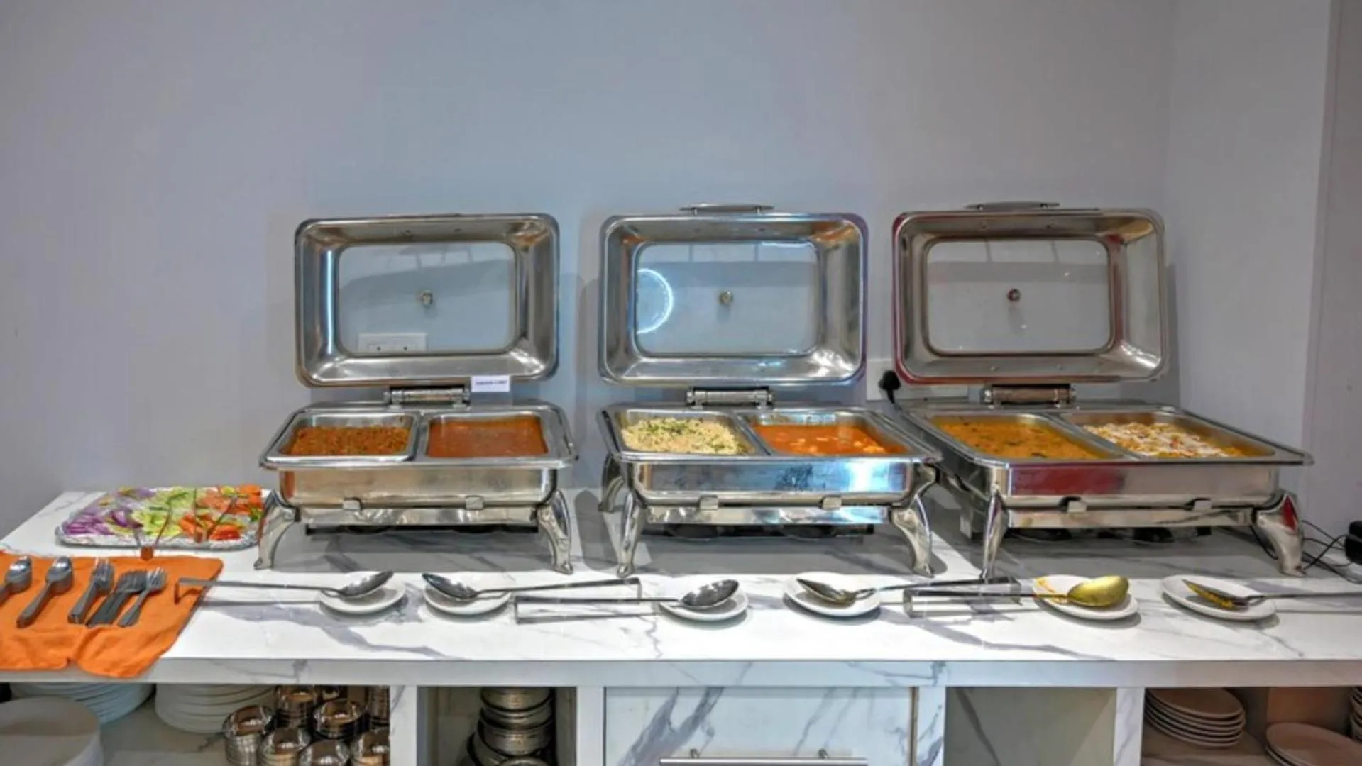 Food in The Posh Hotel