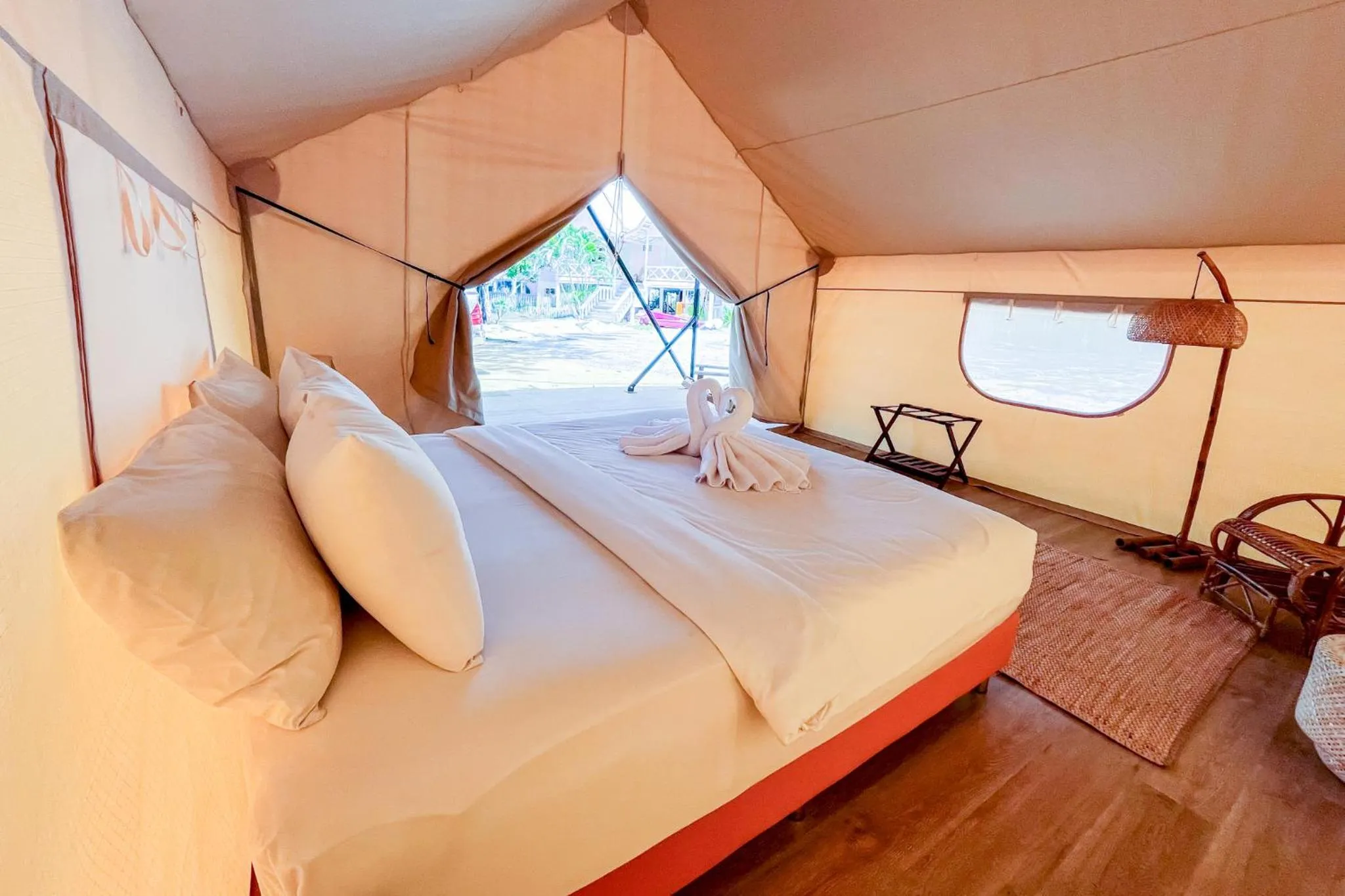 Photo of the whole room, Bed in Slumber Party Beach Club and Resort Koh Phangan