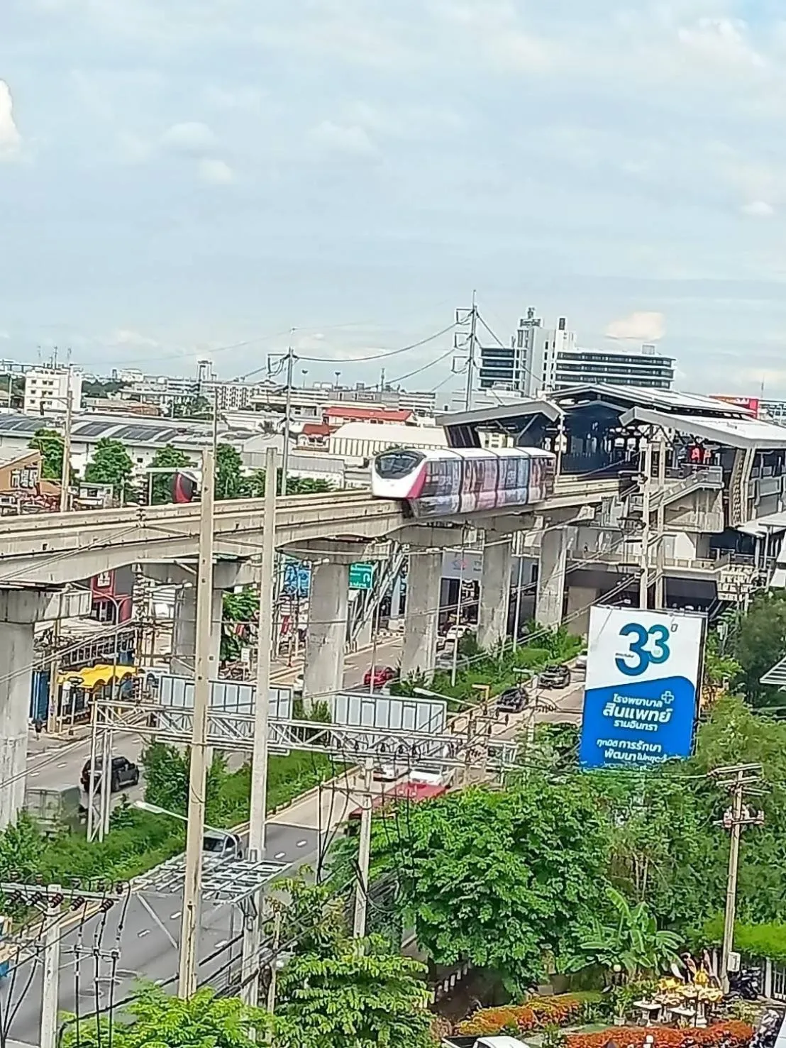 View (from property/room) in OK Hotel Bangkok