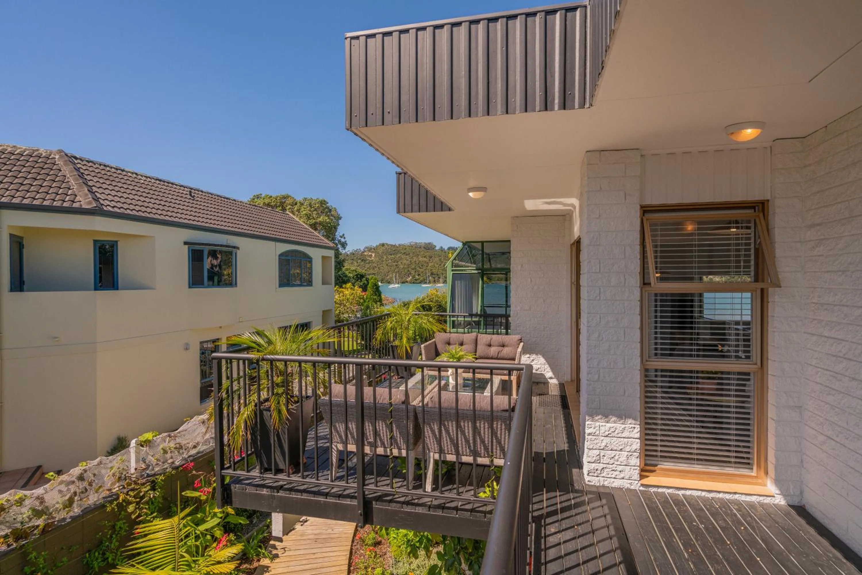Patio in Oceans 88 Whitianga Coastal Suites