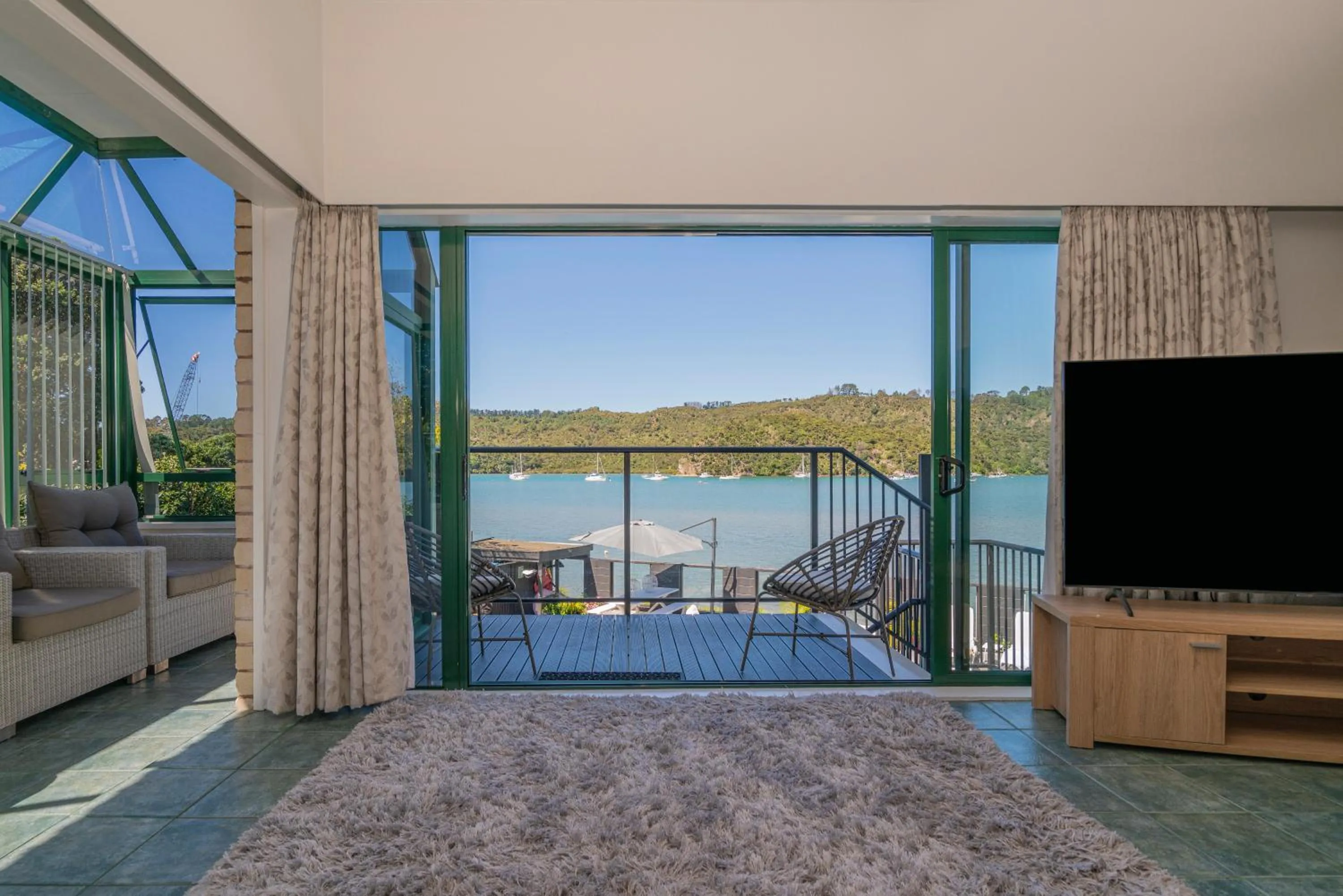River view in Oceans 88 Whitianga Coastal Suites