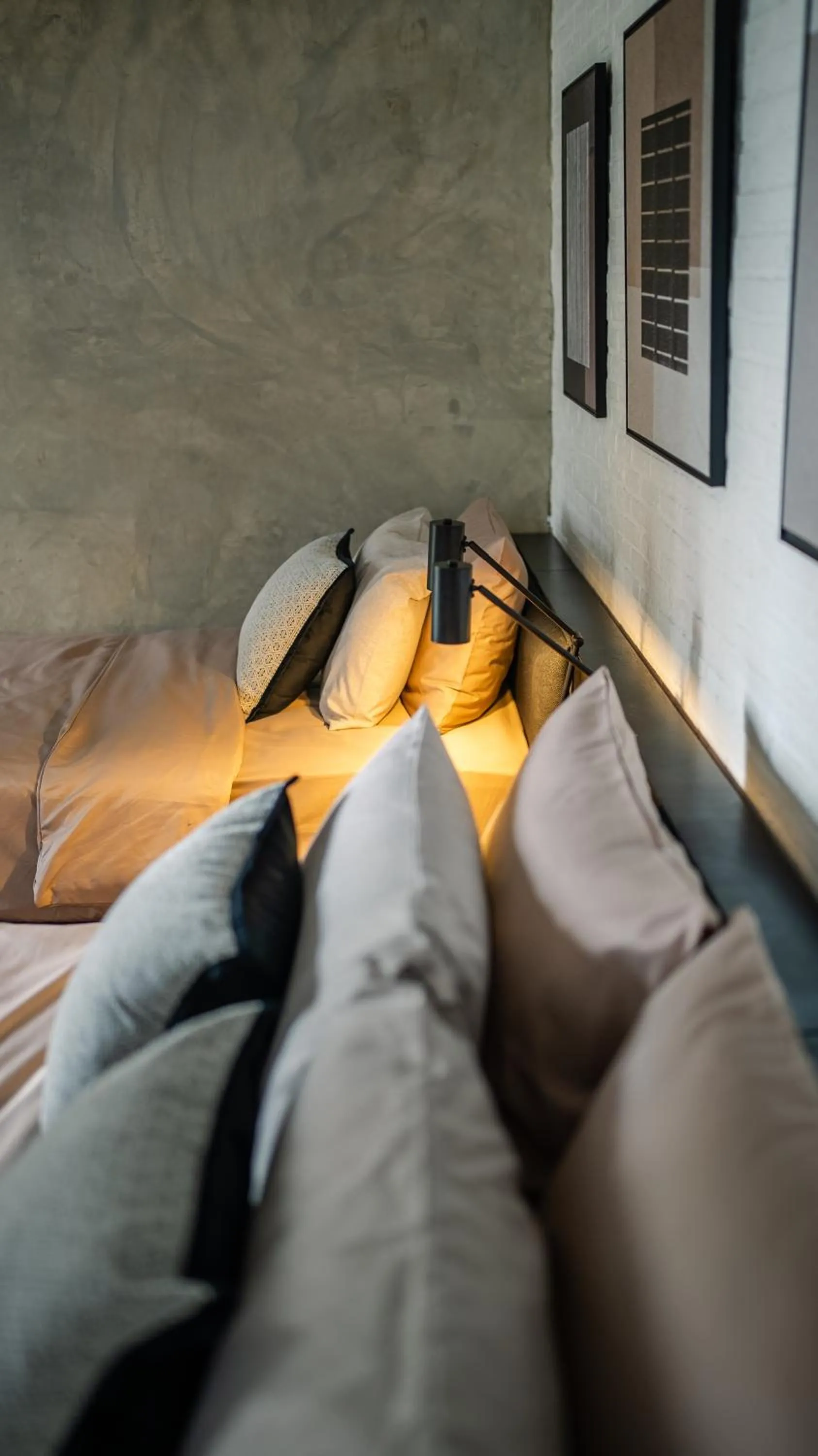 Bed in The Hotel Journal Chiangmai