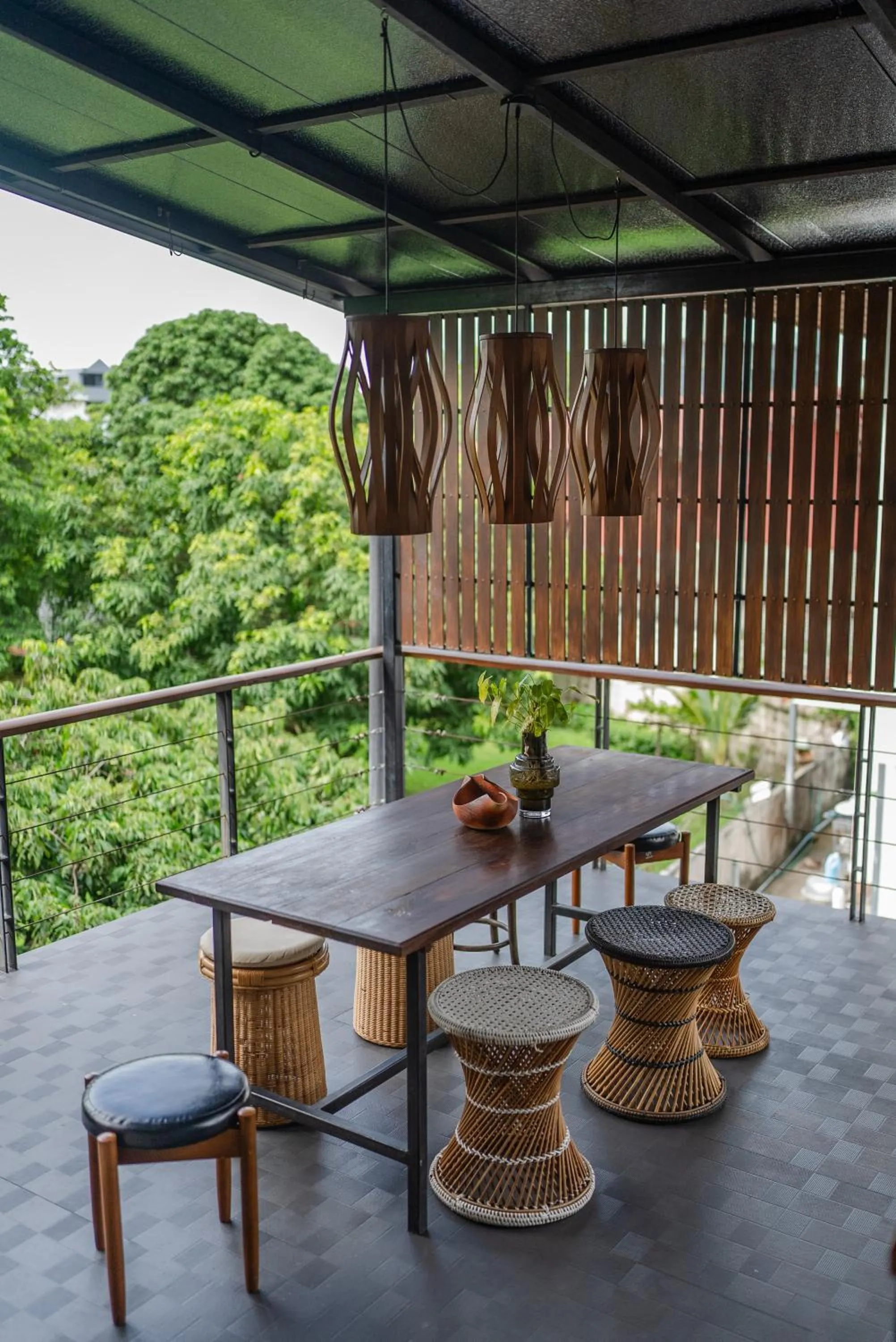 Balcony/Terrace in The Hotel Journal Chiangmai