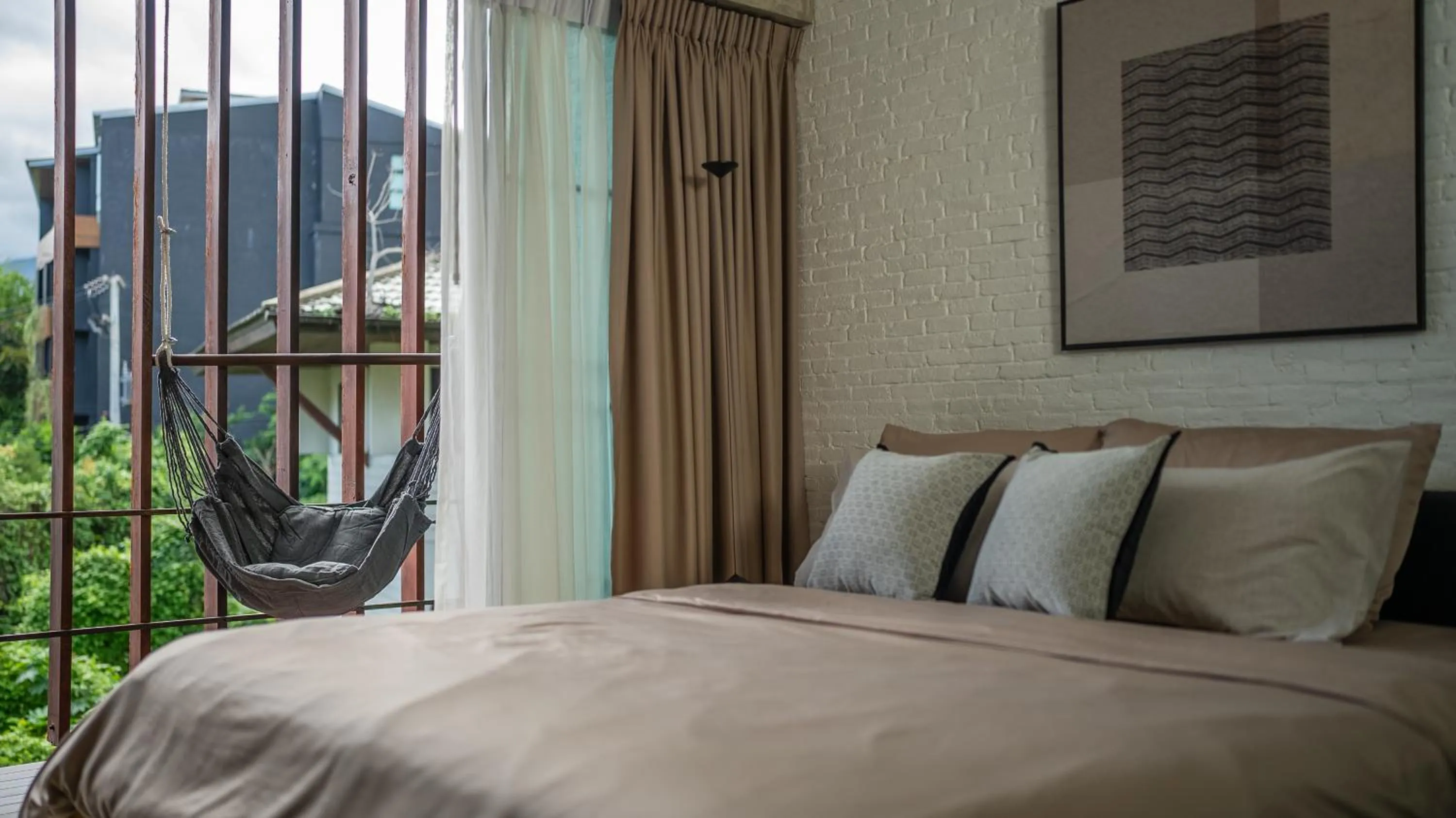 Bed in The Hotel Journal Chiangmai