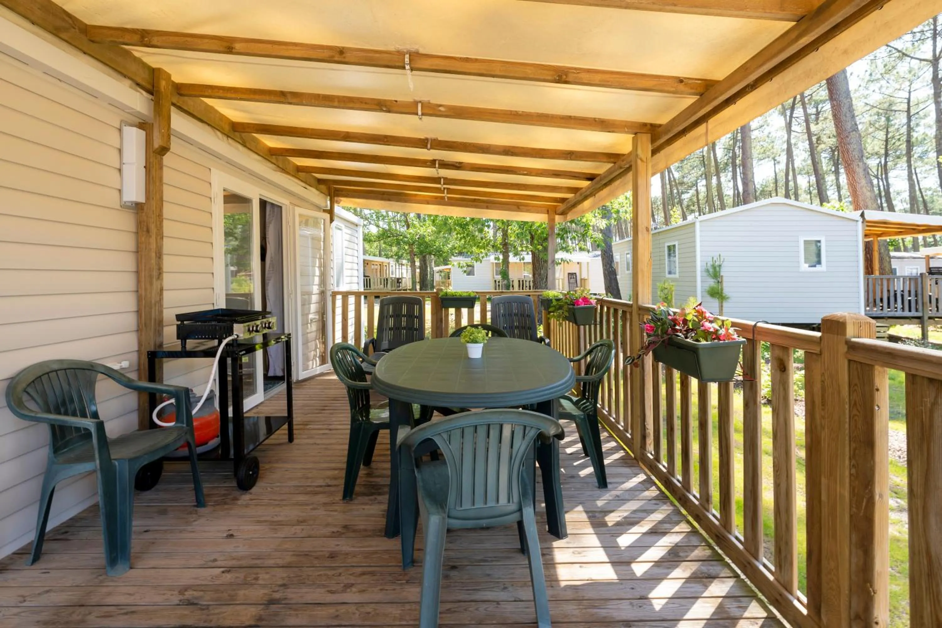 Property building in Camping Les Oyats