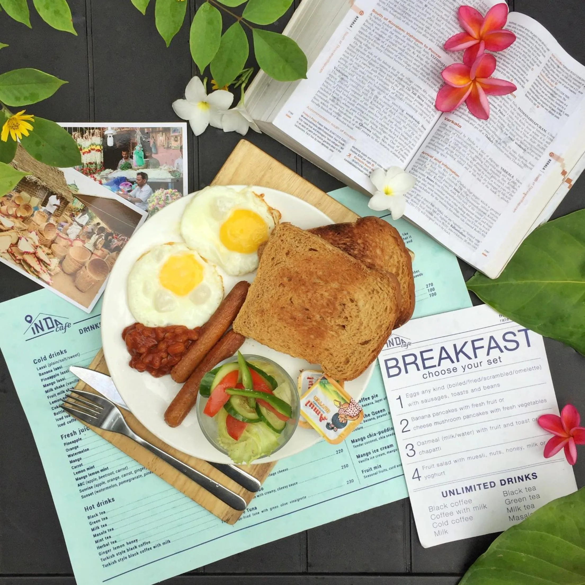 Food and drinks in InDa hotel