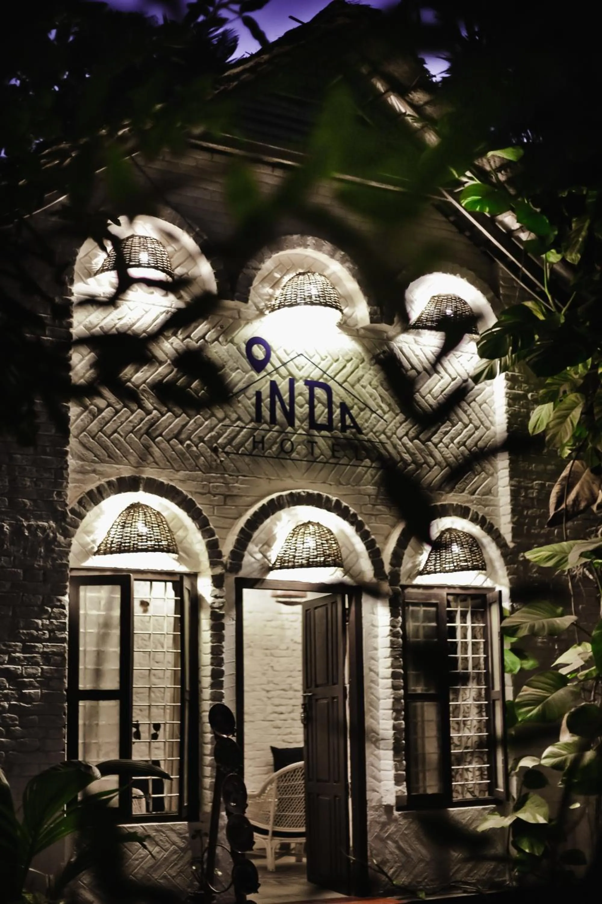 Facade/entrance in InDa hotel