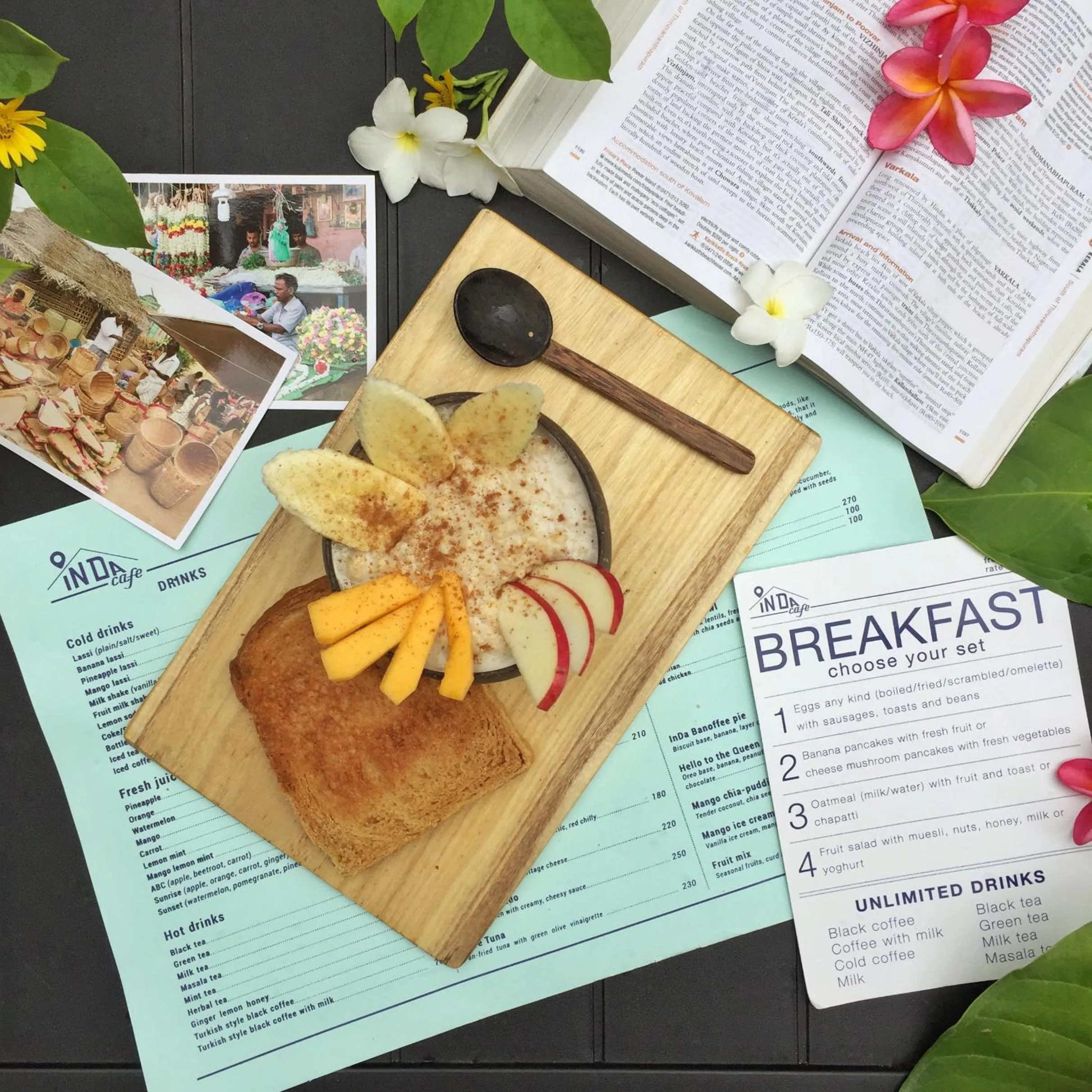 Food and drinks in InDa hotel