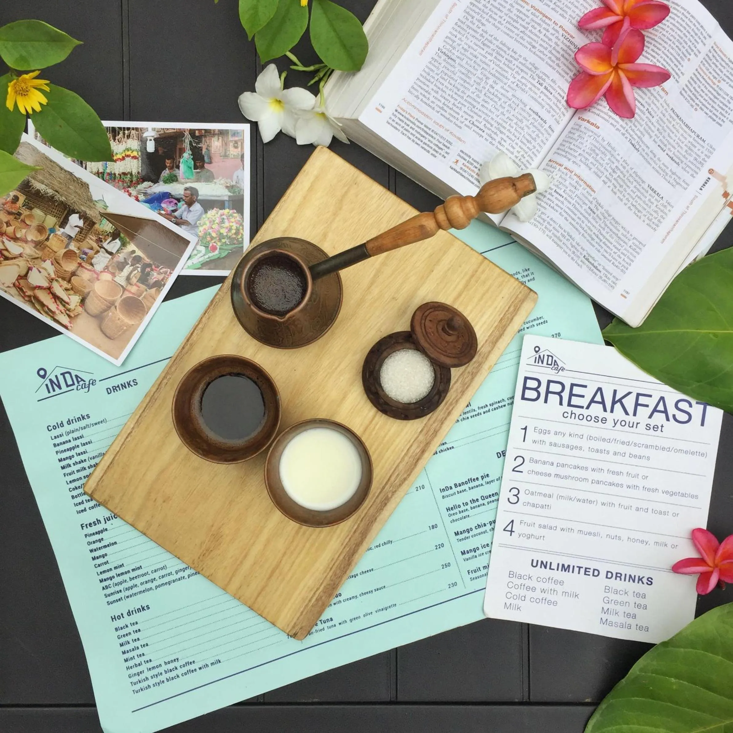 Restaurant/places to eat in InDa hotel