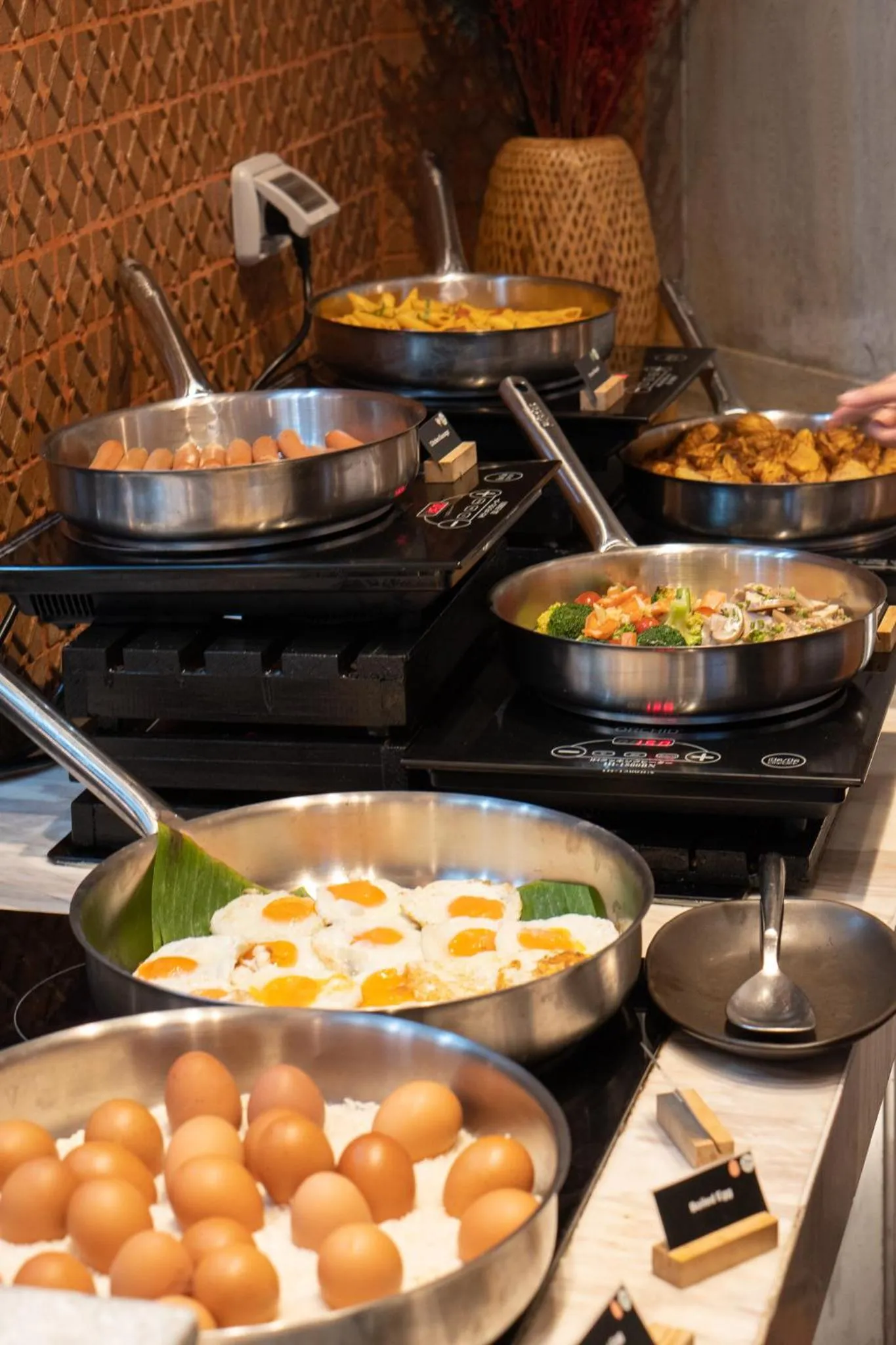 Buffet breakfast in Mövenpick Hotel Sukhumvit 15 Bangkok