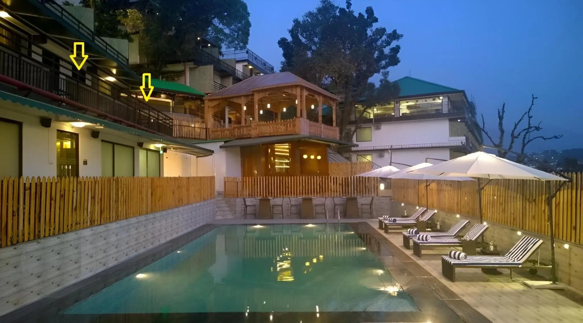 Swimming pool in Fortune Park Moksha, Mcleodganj - Member ITC Hotels' Group