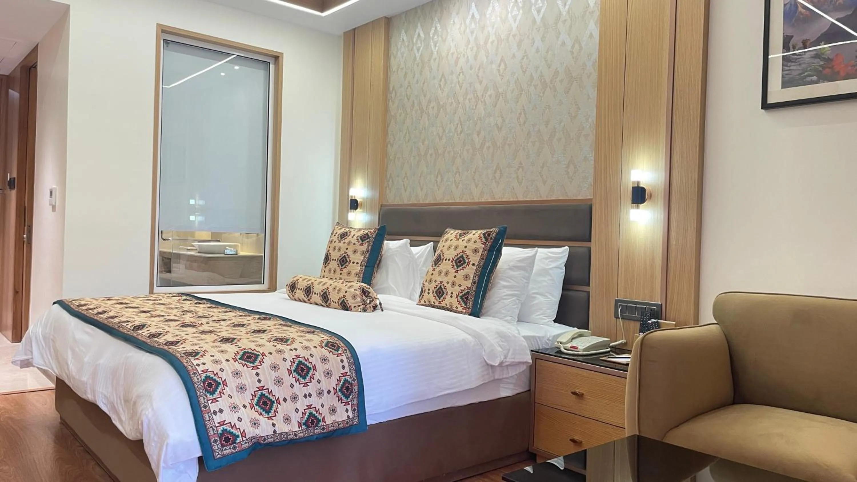 Bed in Fortune Park Moksha, Mcleodganj - Member ITC Hotels' Group