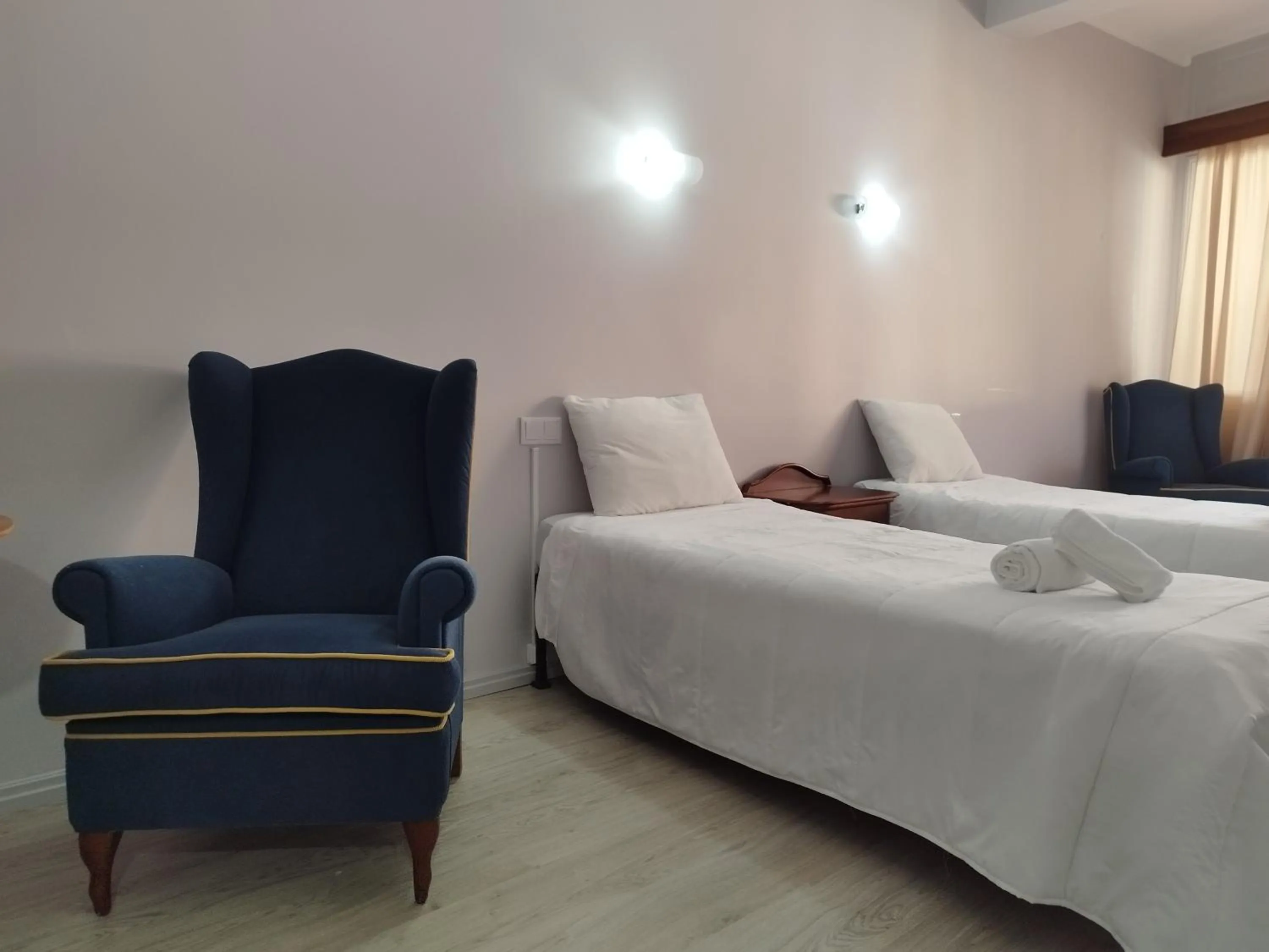 Bedroom, Bed in Alojamento Central II