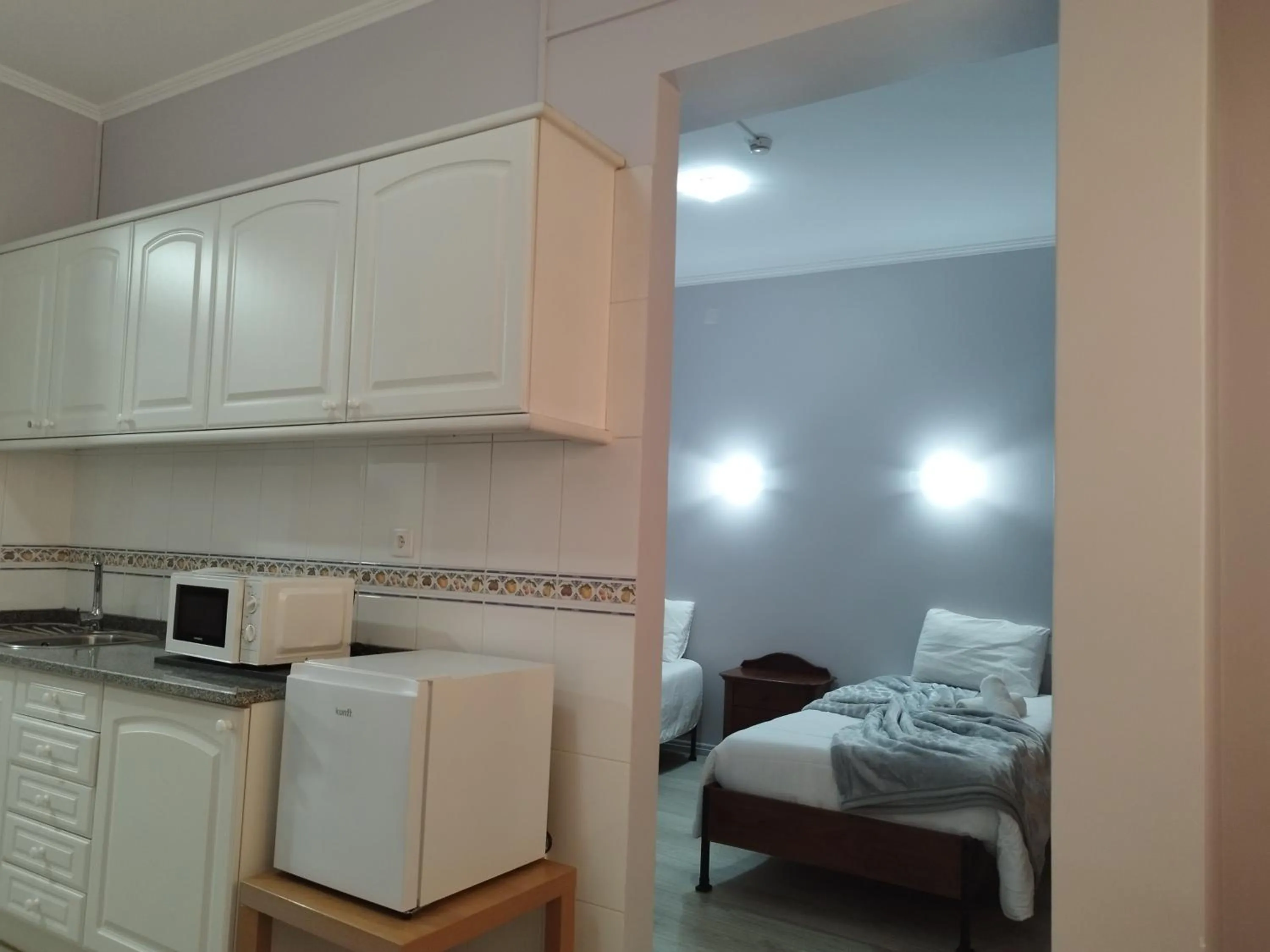 Decorative detail, Bed in Alojamento Central II