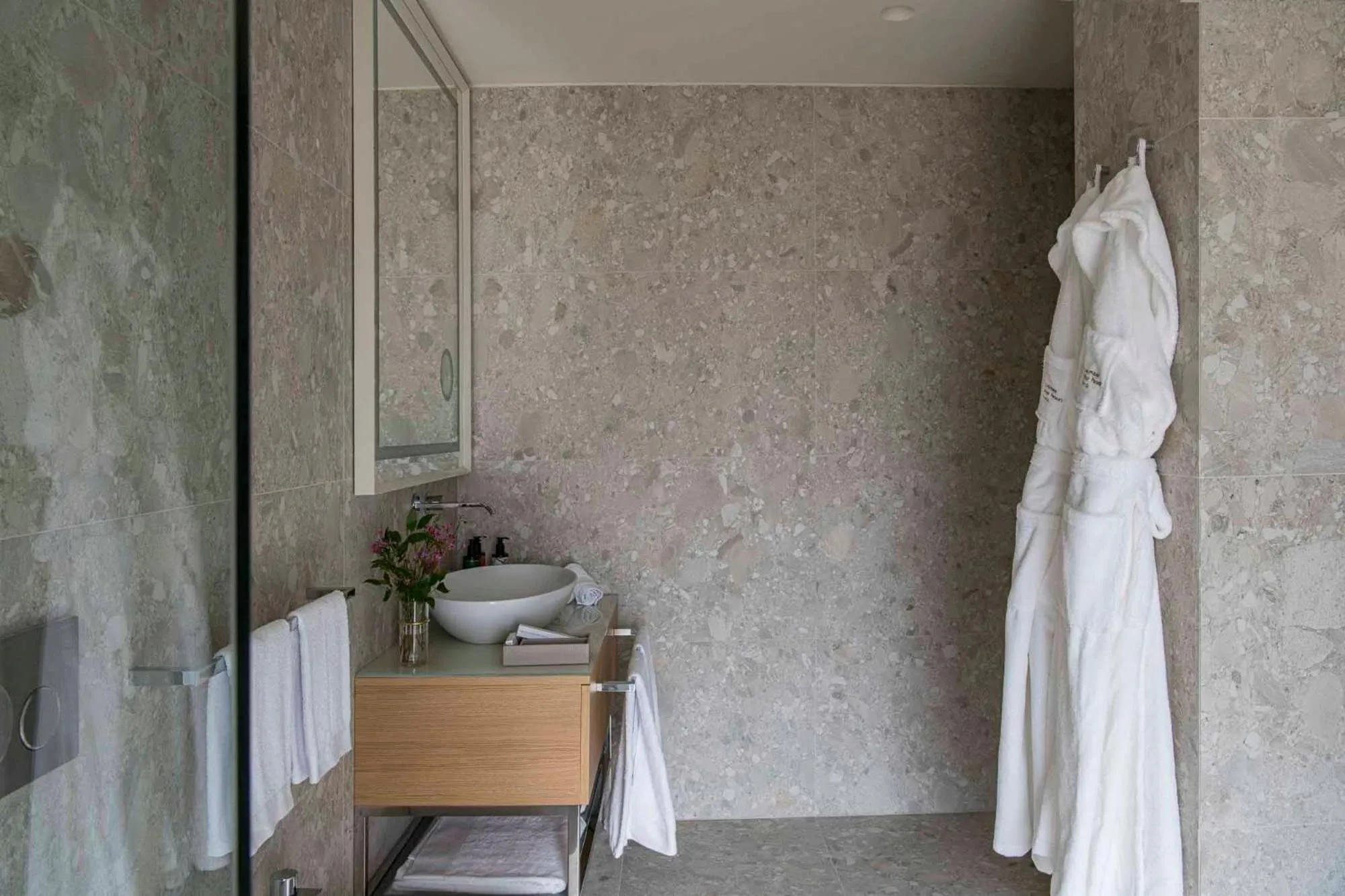 Bathroom in Columbus Urban Resort