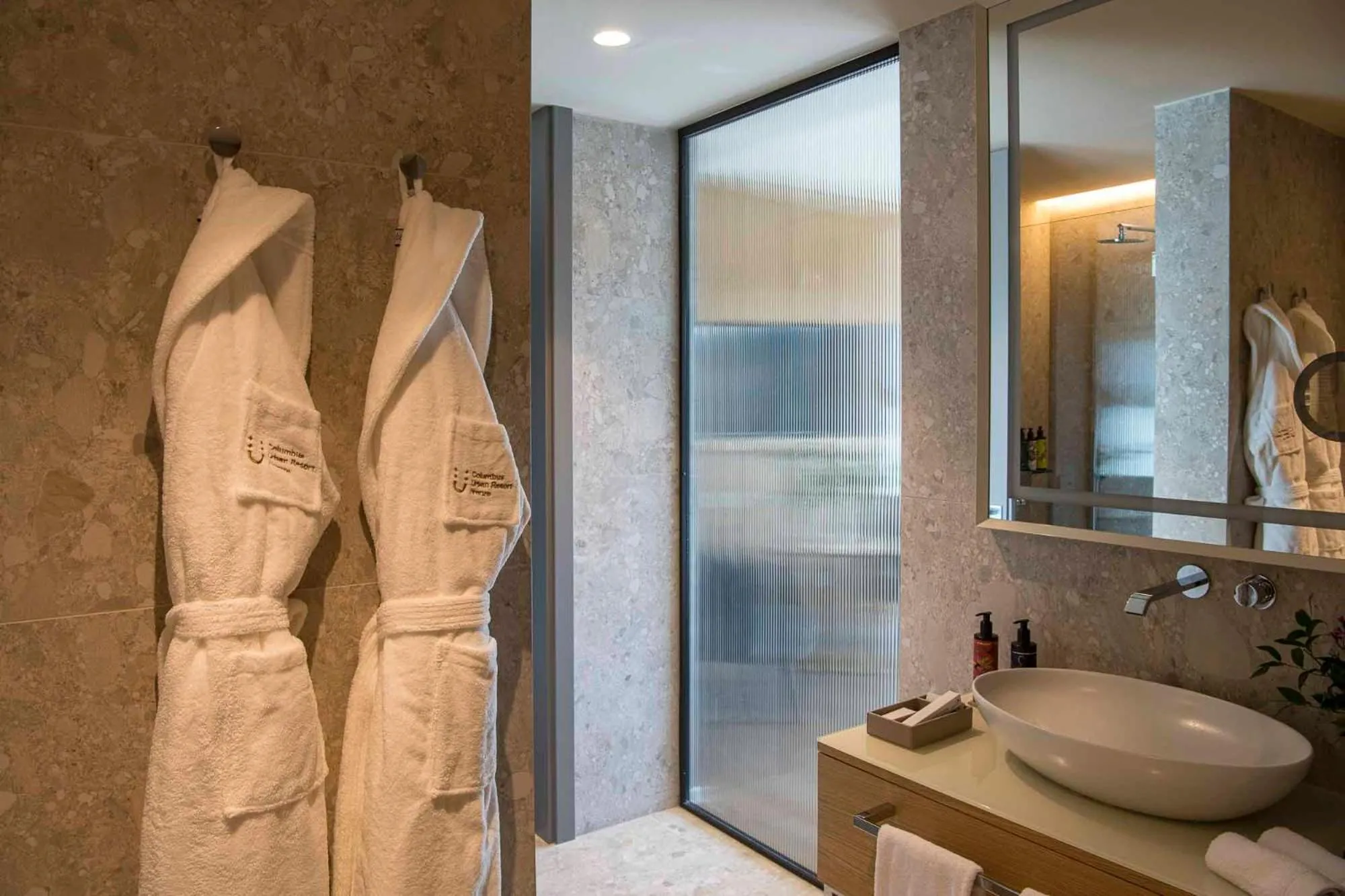 Bathroom in Columbus Urban Resort