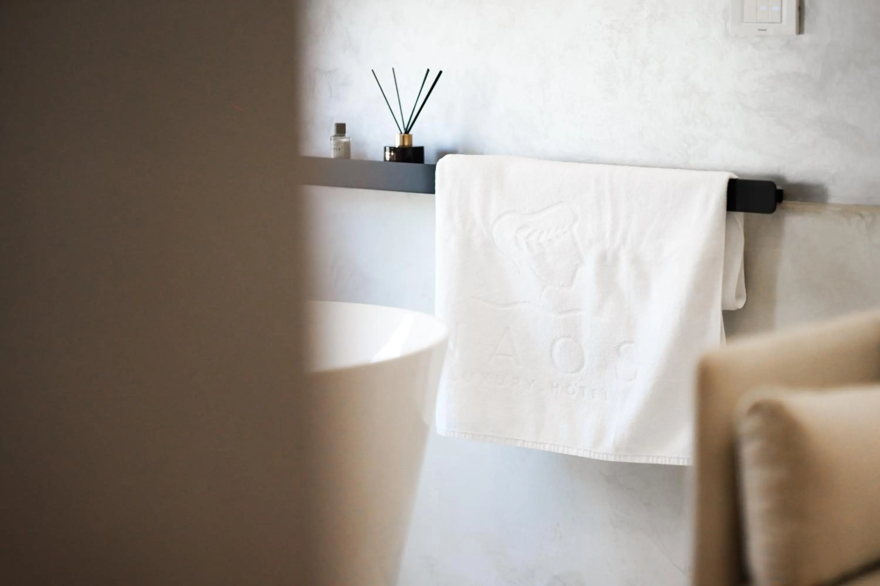 Toilet in Naos Luxury Hotel