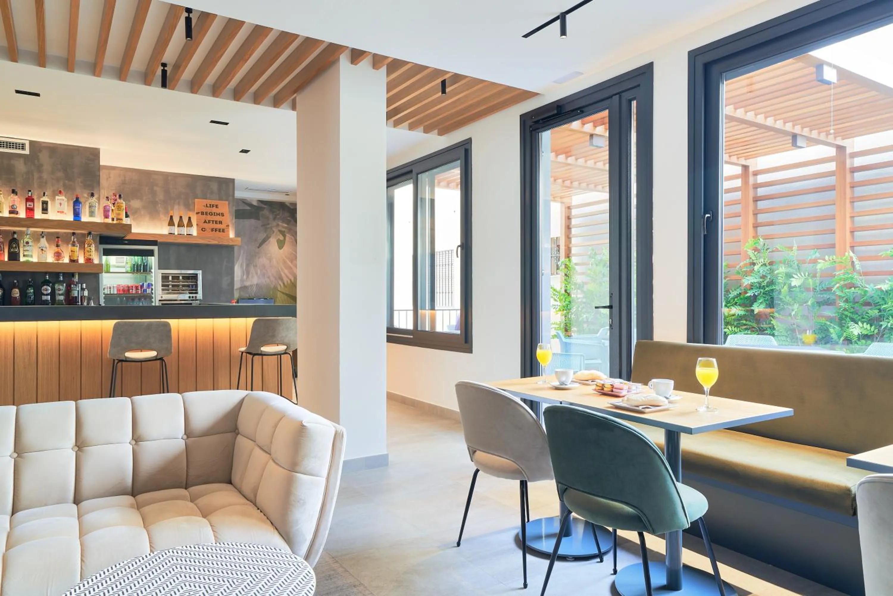 Living room in Hostal Sol y Miel