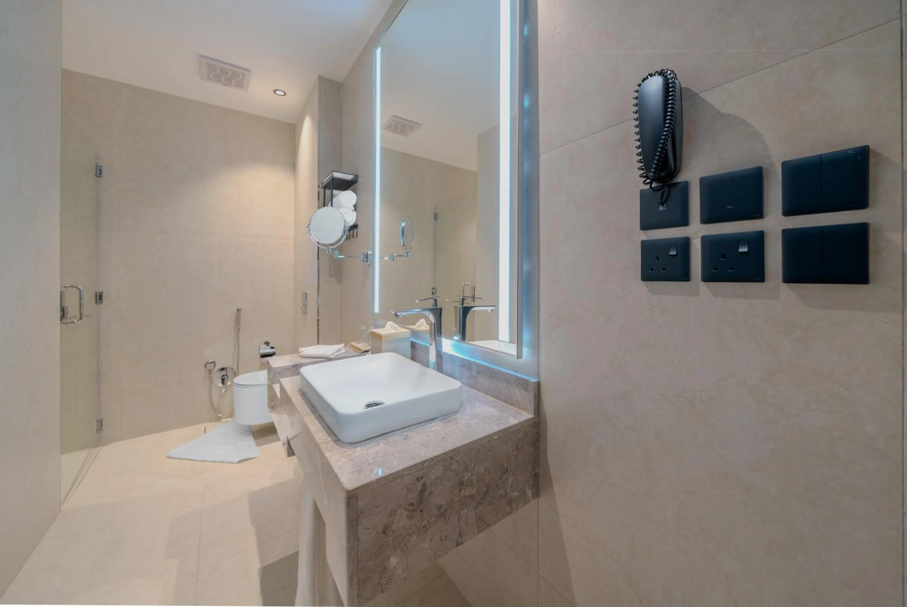 Shower in Sunway Tabuk Hotel