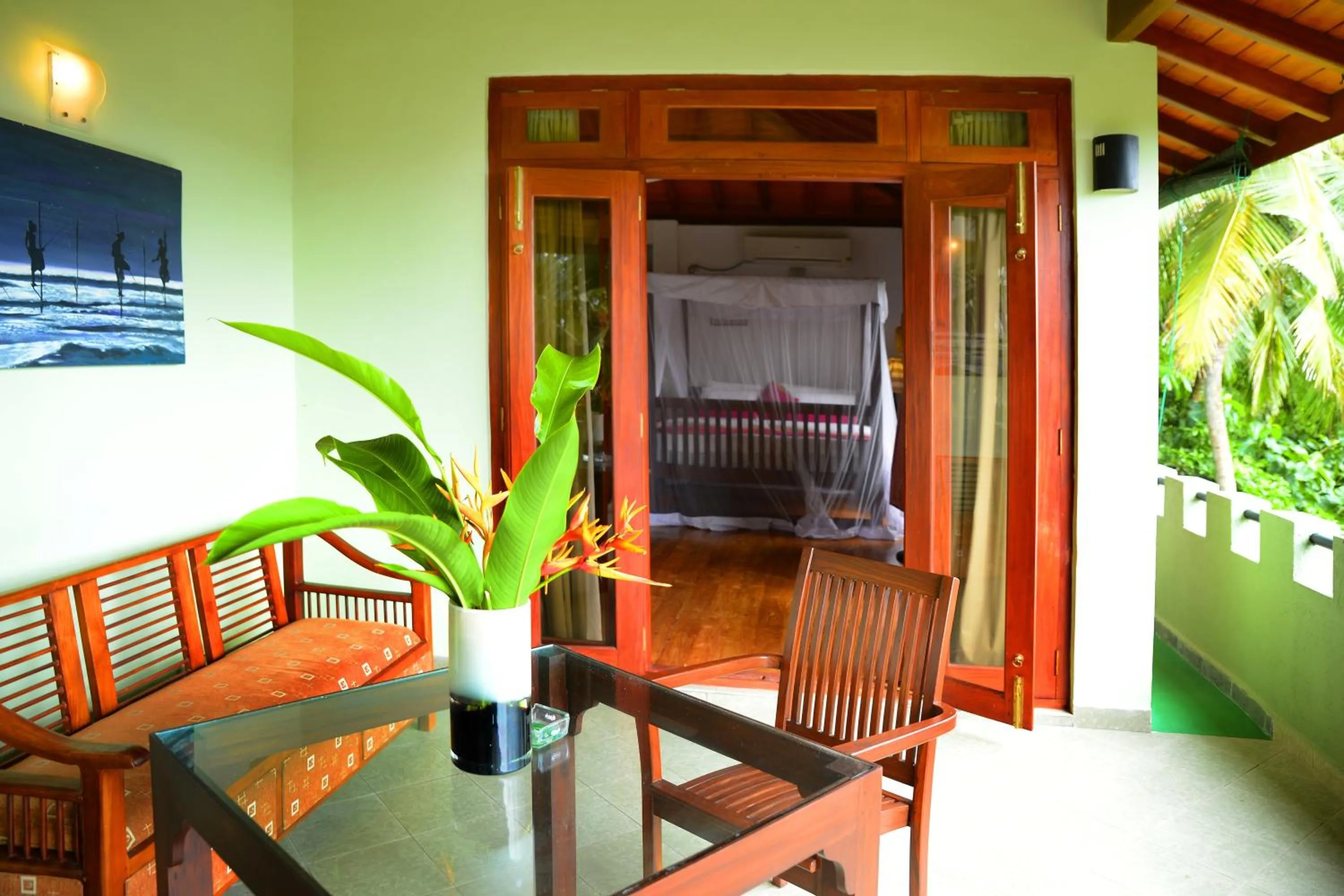 Balcony/Terrace in Tropical Retreat