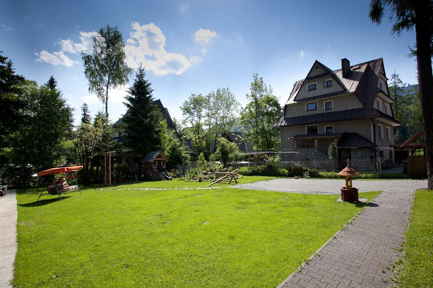 Garden in Willa Strumyk