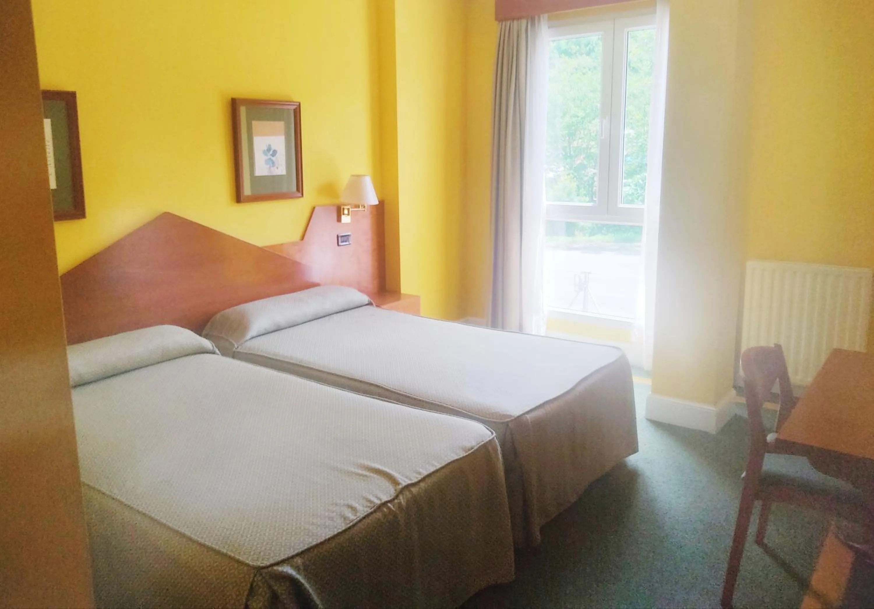 Bed in Hotel Suite Mioño Castro Urdiales