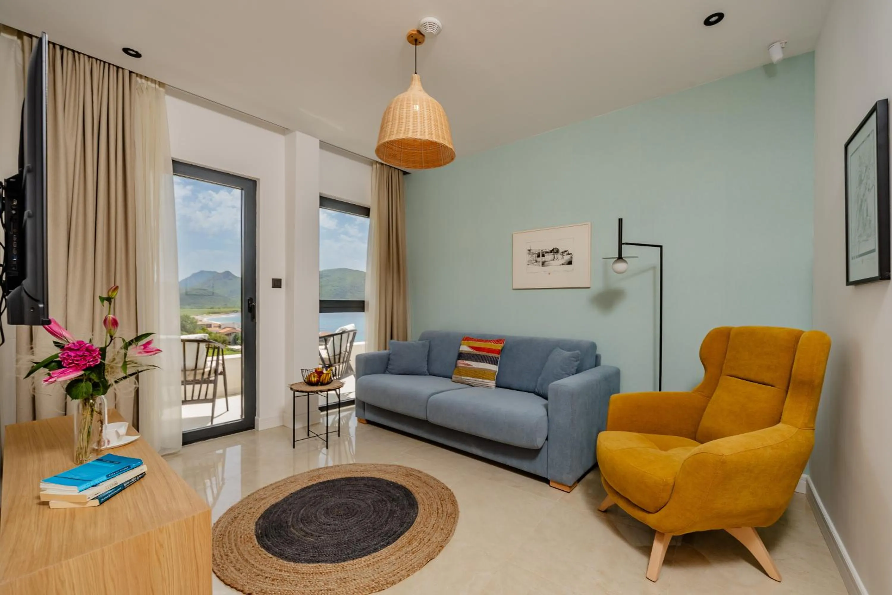 Living room in Hotel AQUILO