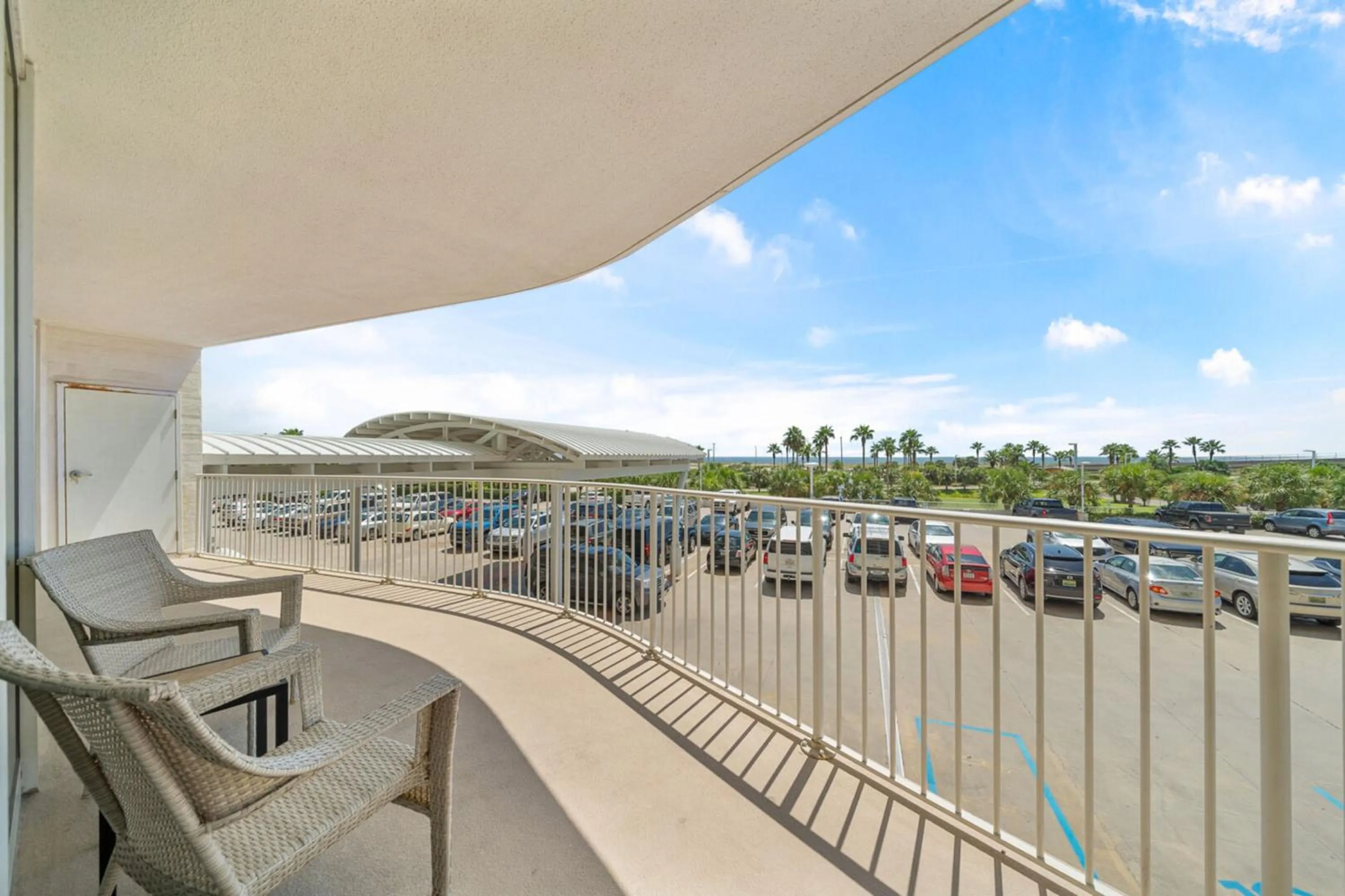 Balcony/Terrace in Caribe Resort by Hosteeva