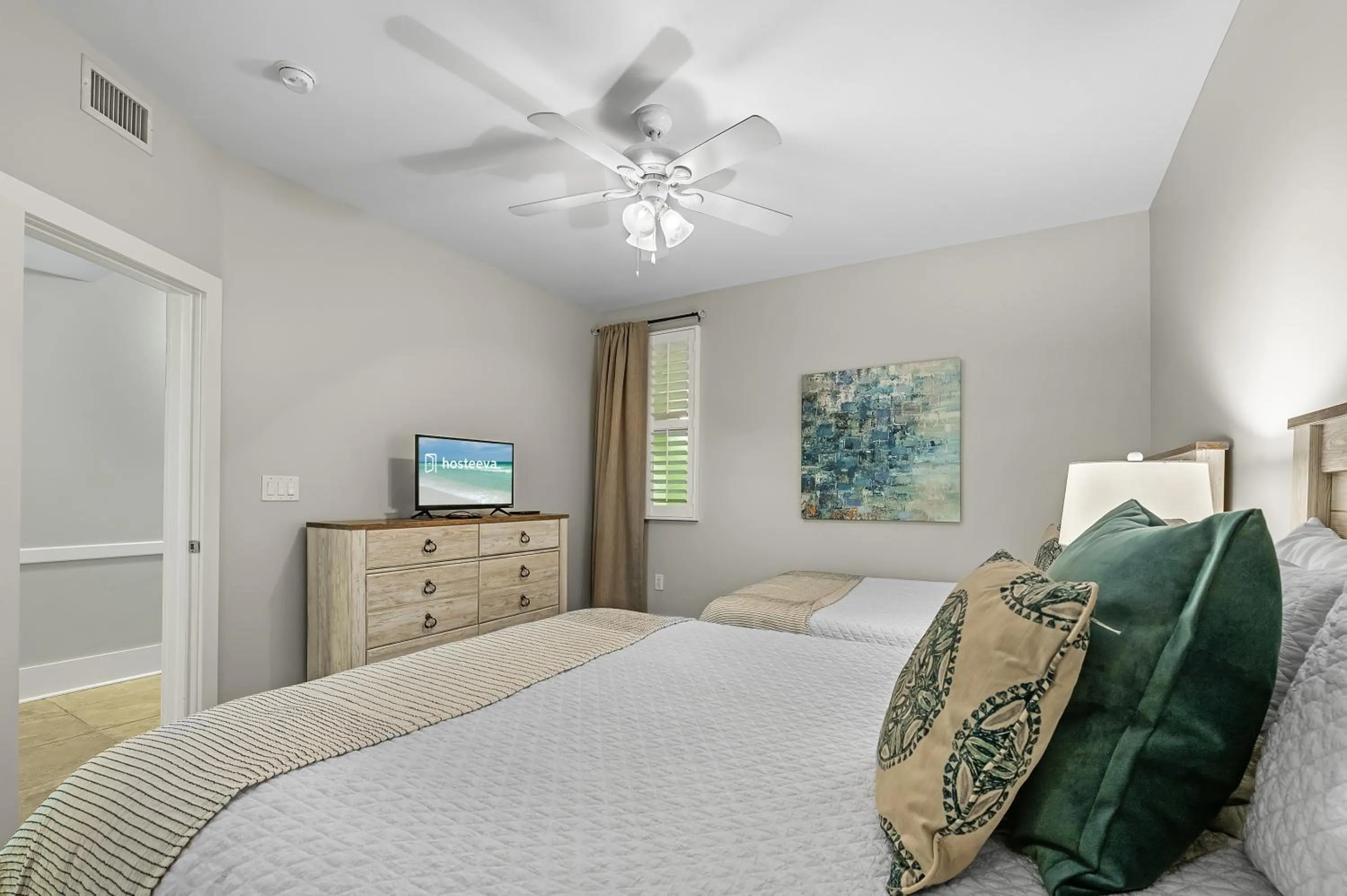 Bedroom, Bed in Caribe Resort by Hosteeva