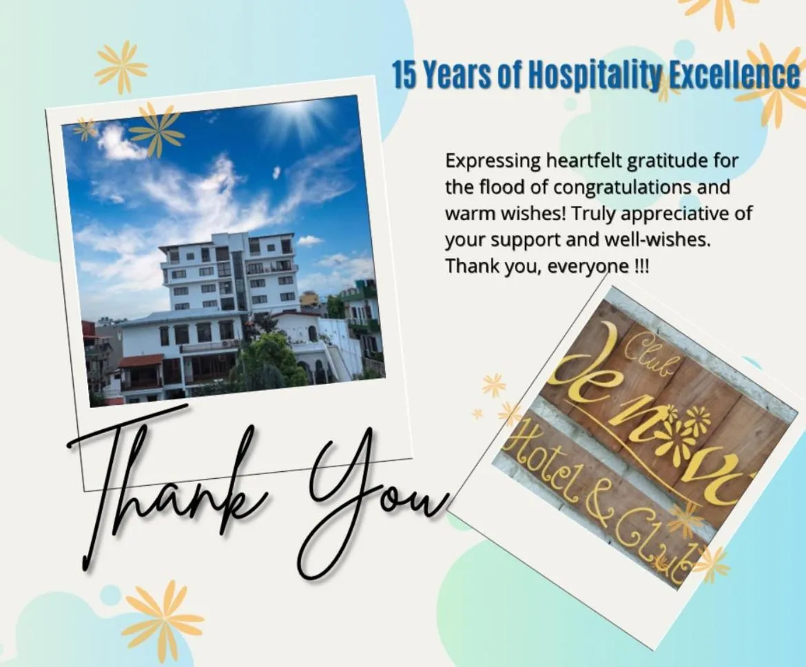 Text overlay in Club De Novo Hotel