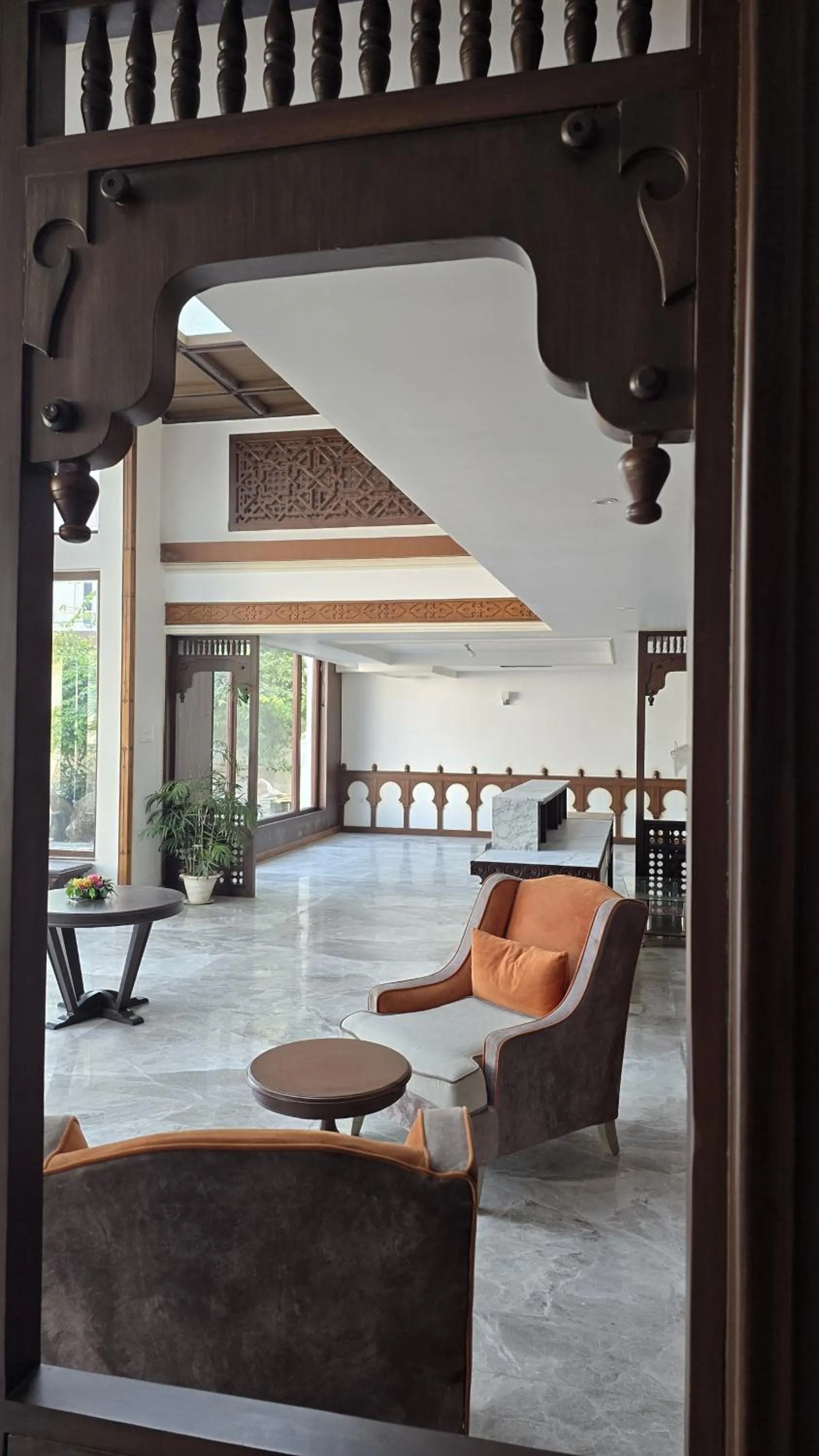 Seating area in Club De Novo Hotel