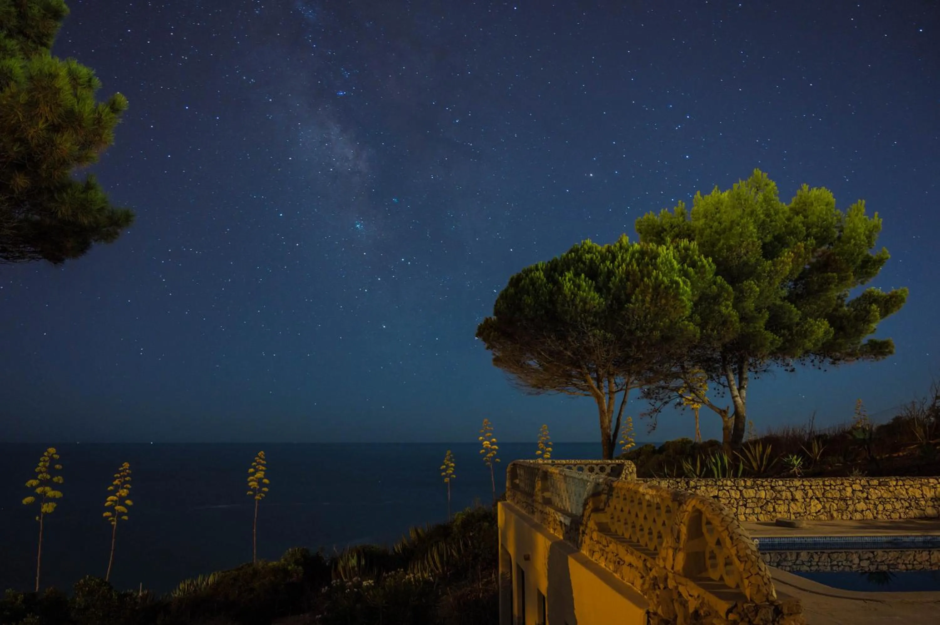 Night in Algar Seco Parque