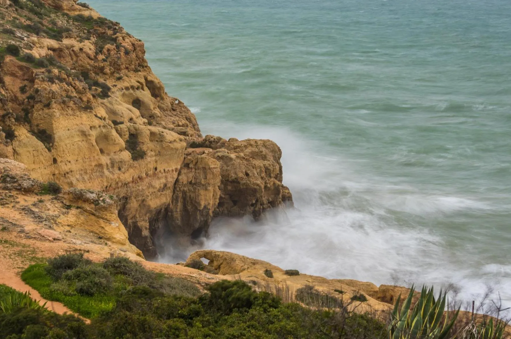 Natural landscape in Algar Seco Parque