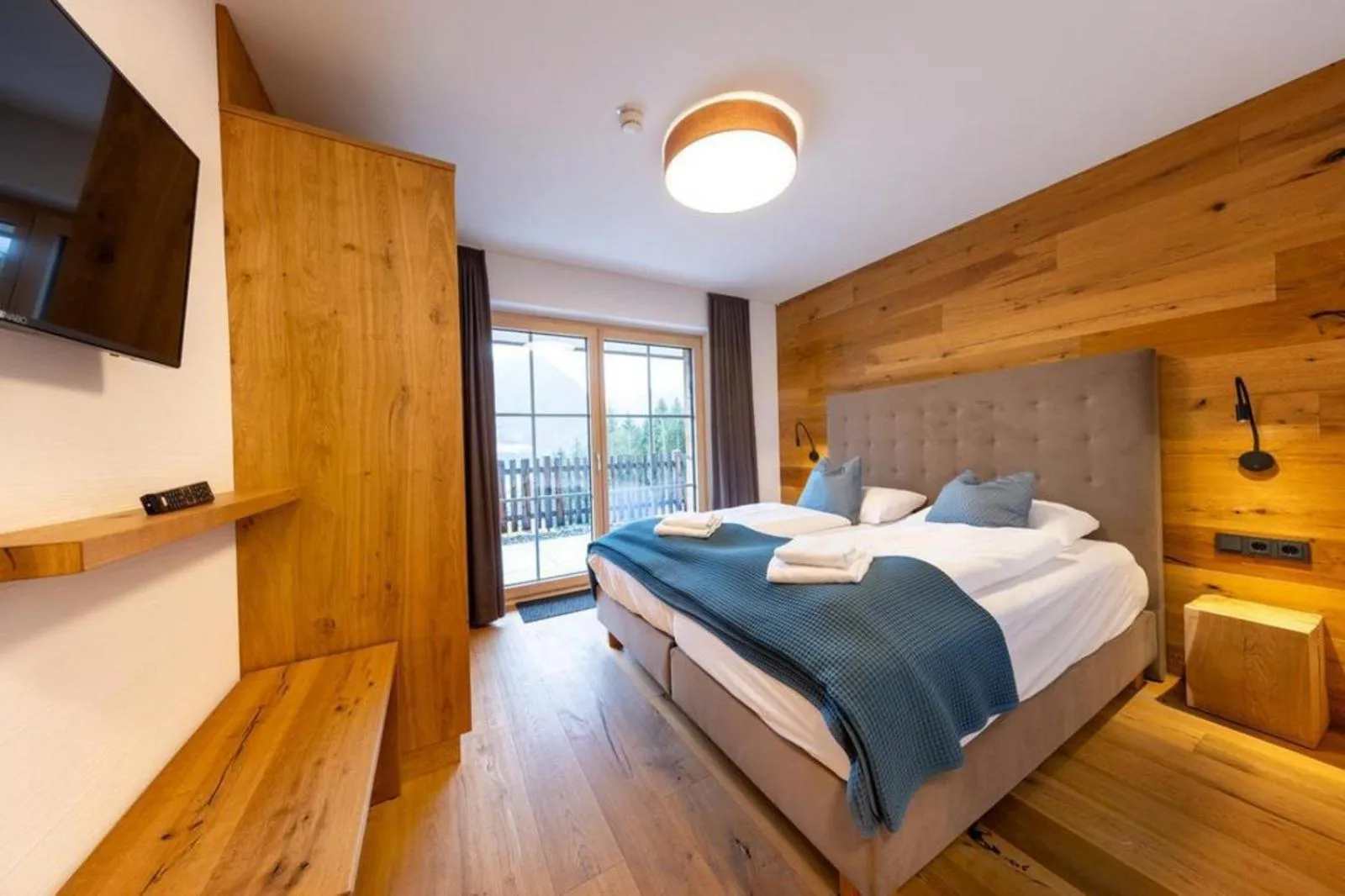 Bed in Nationalpark Chalet Schlieferspitze