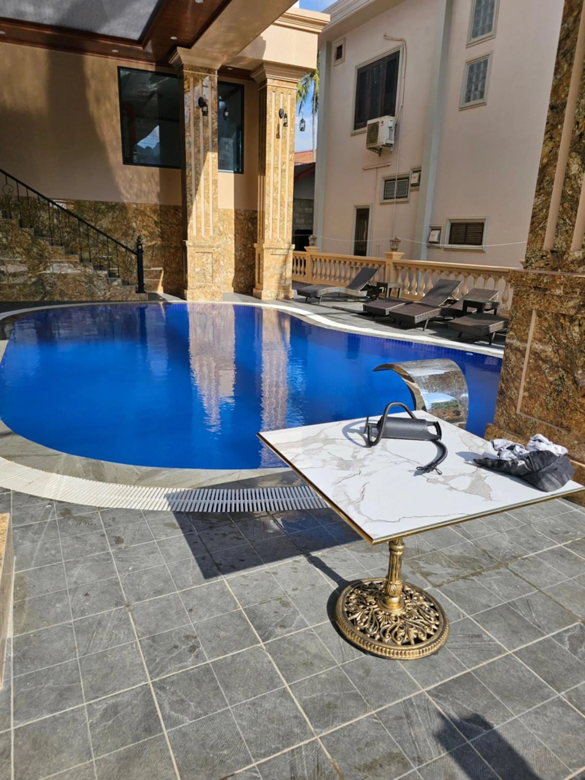 Swimming pool in Sky hotel