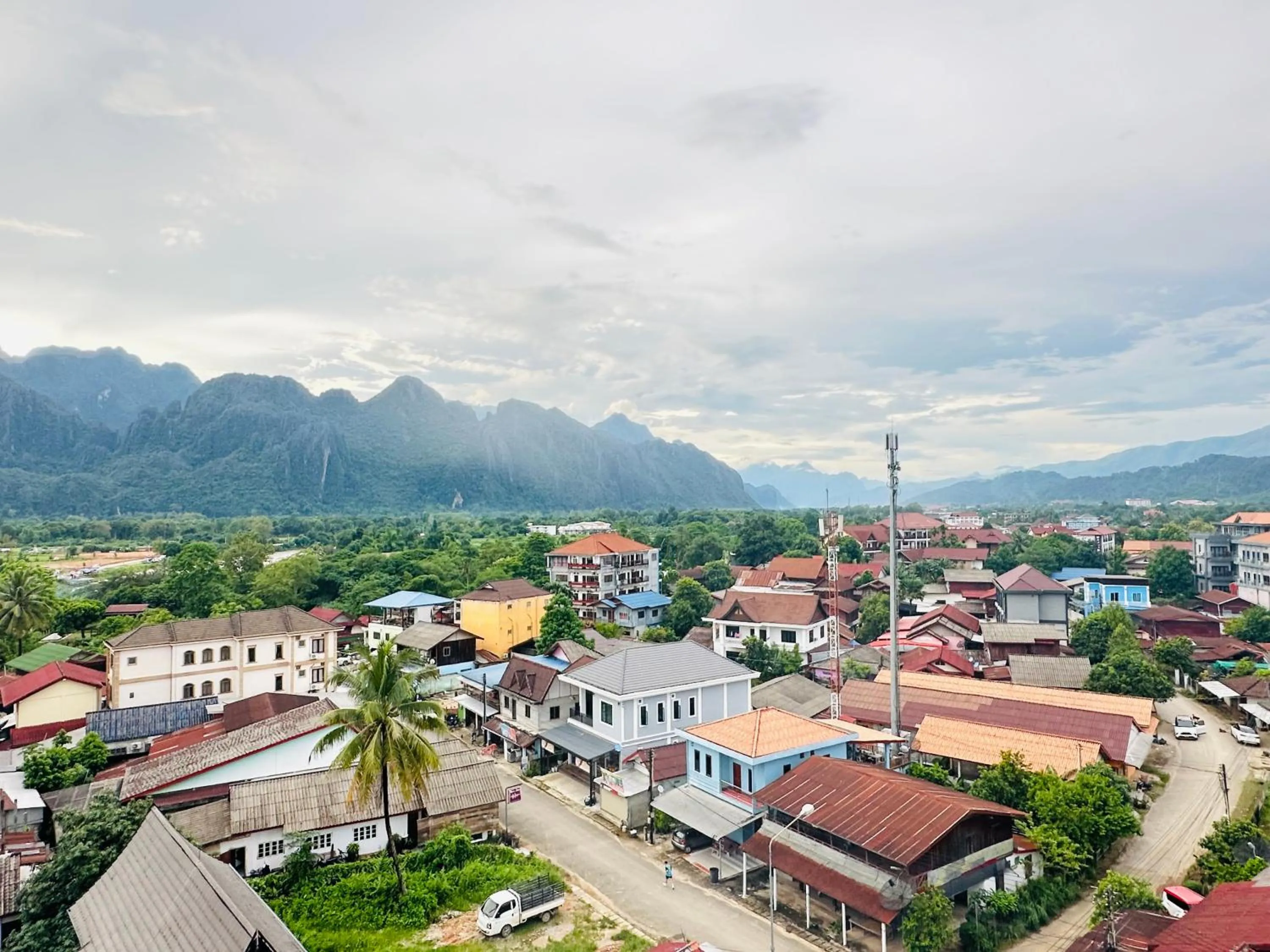 Mountain view in Sky hotel