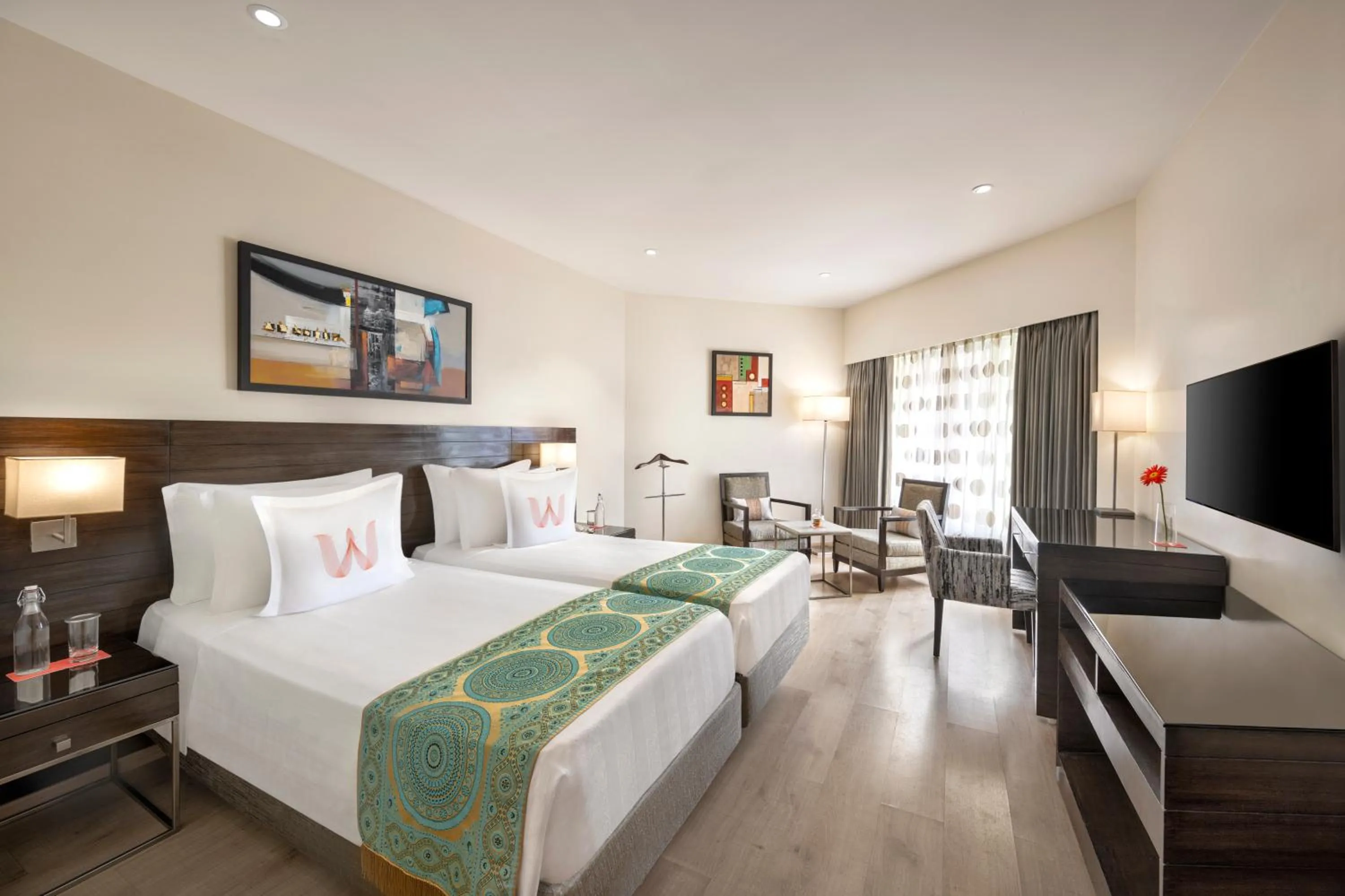 Bedroom, Bed in Welcomhotel by ITC Hotels, Rama International, Aurangabad