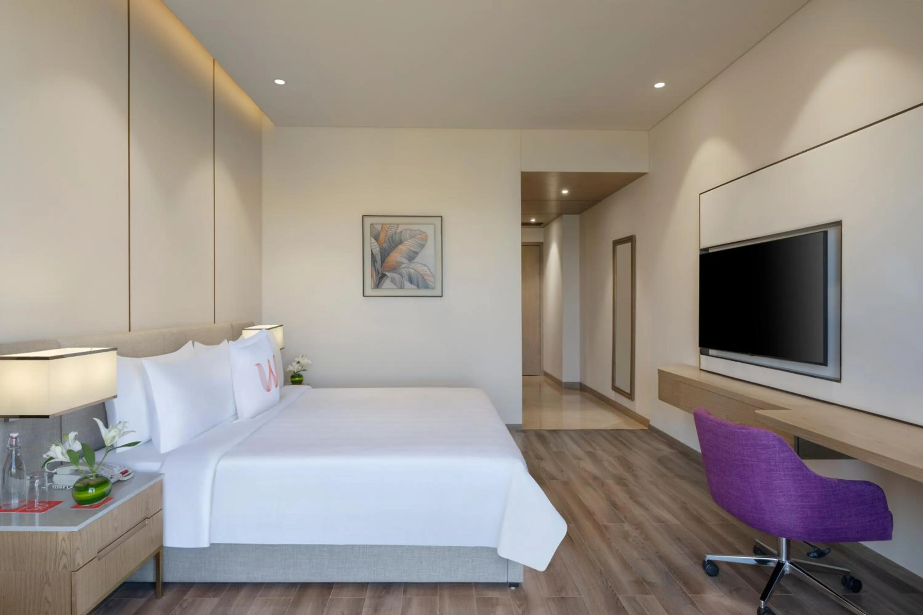 Bed in Welcomhotel by ITC Hotels, Rama International, Aurangabad