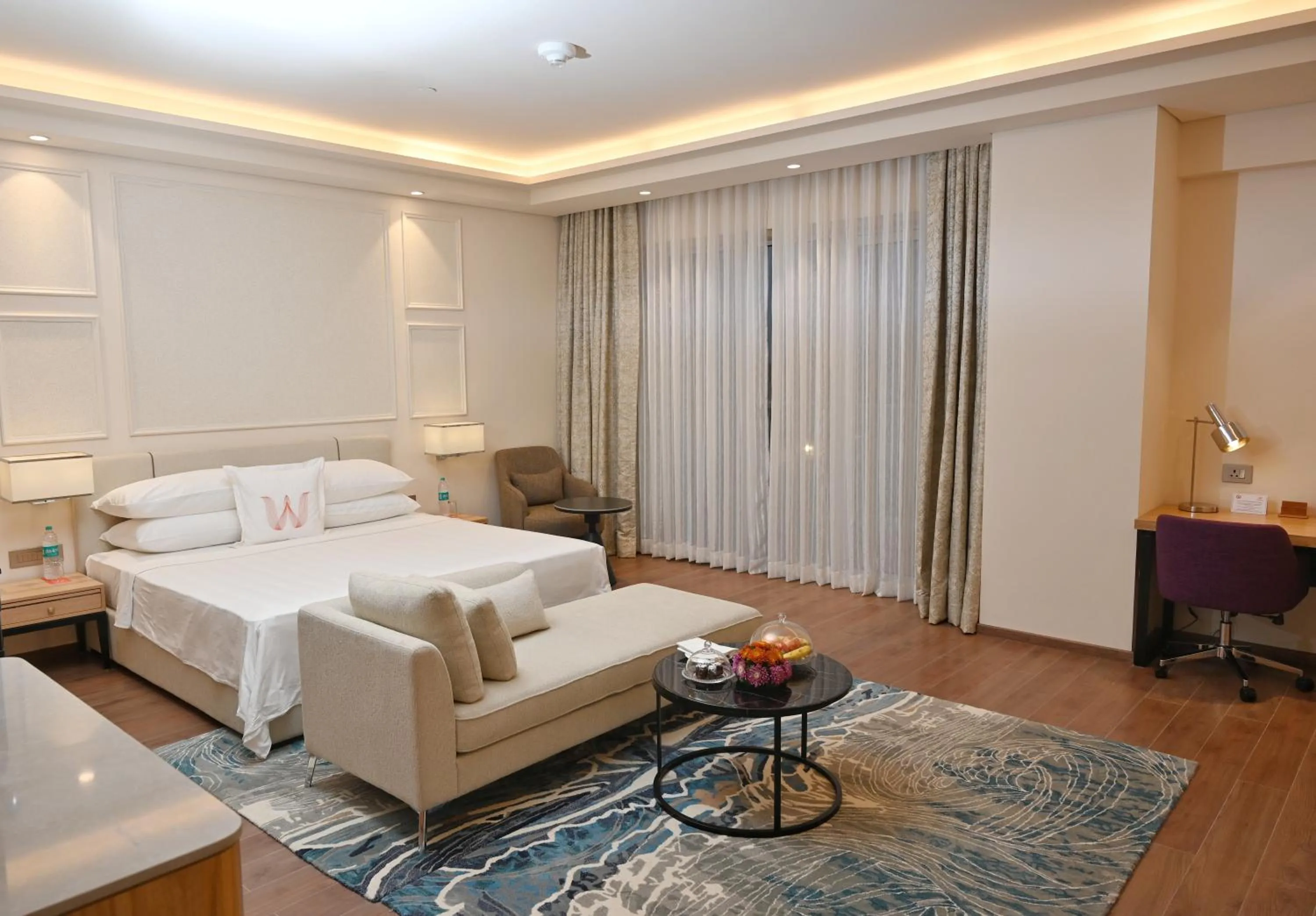 View (from property/room), Bed in Welcomhotel by ITC Hotels, Rama International, Aurangabad