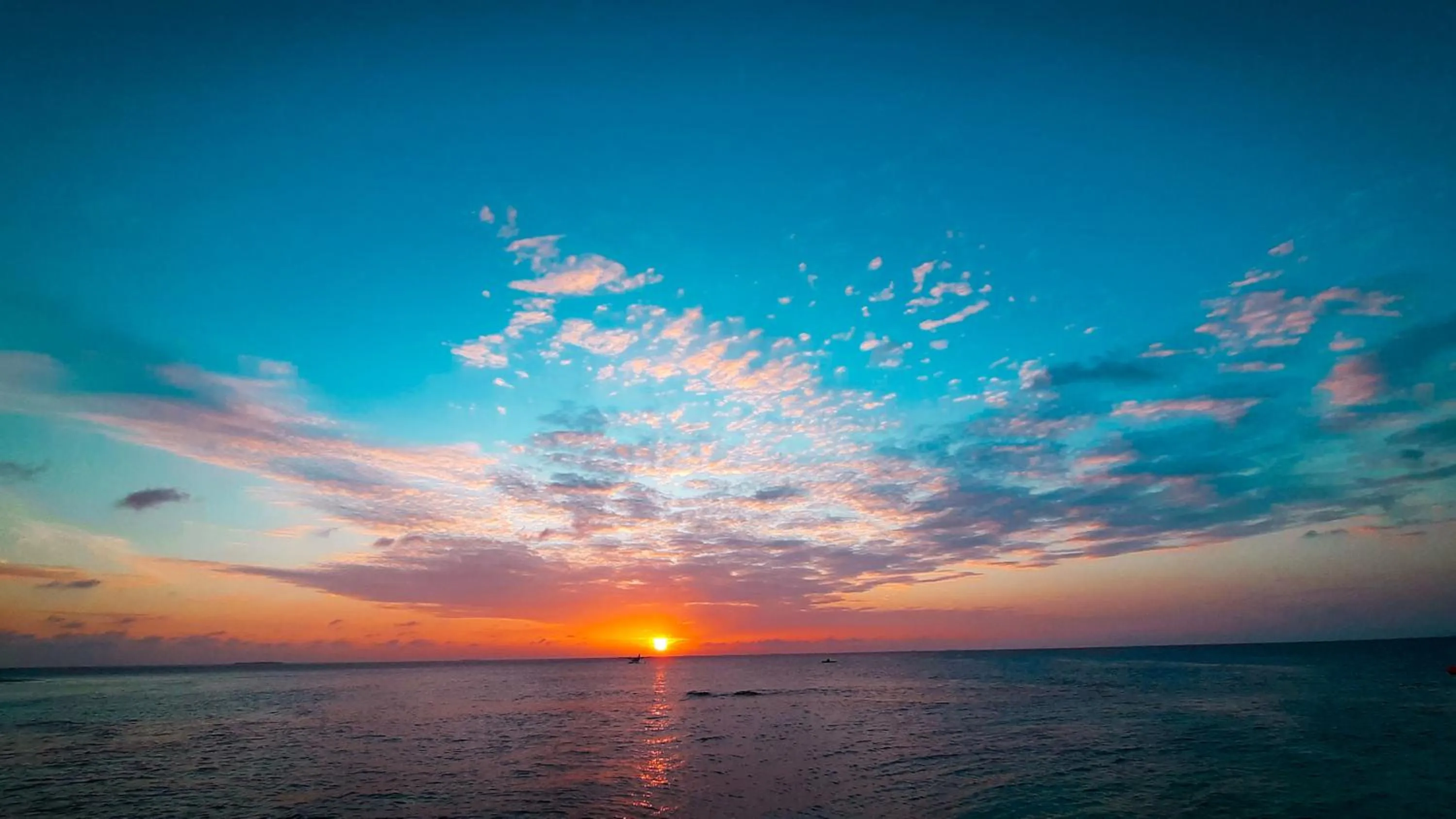 Beach in The Spring Holiday