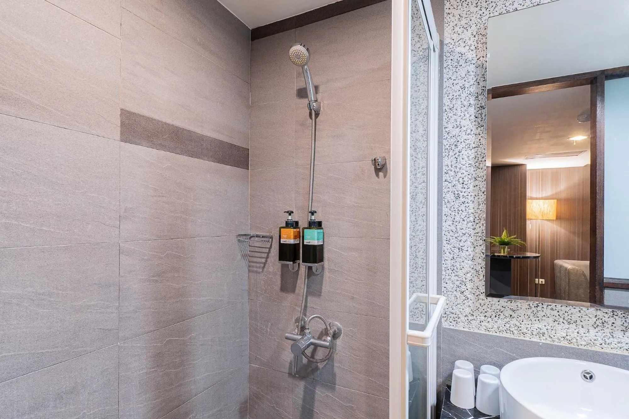 Shower in The Galerie Hotel