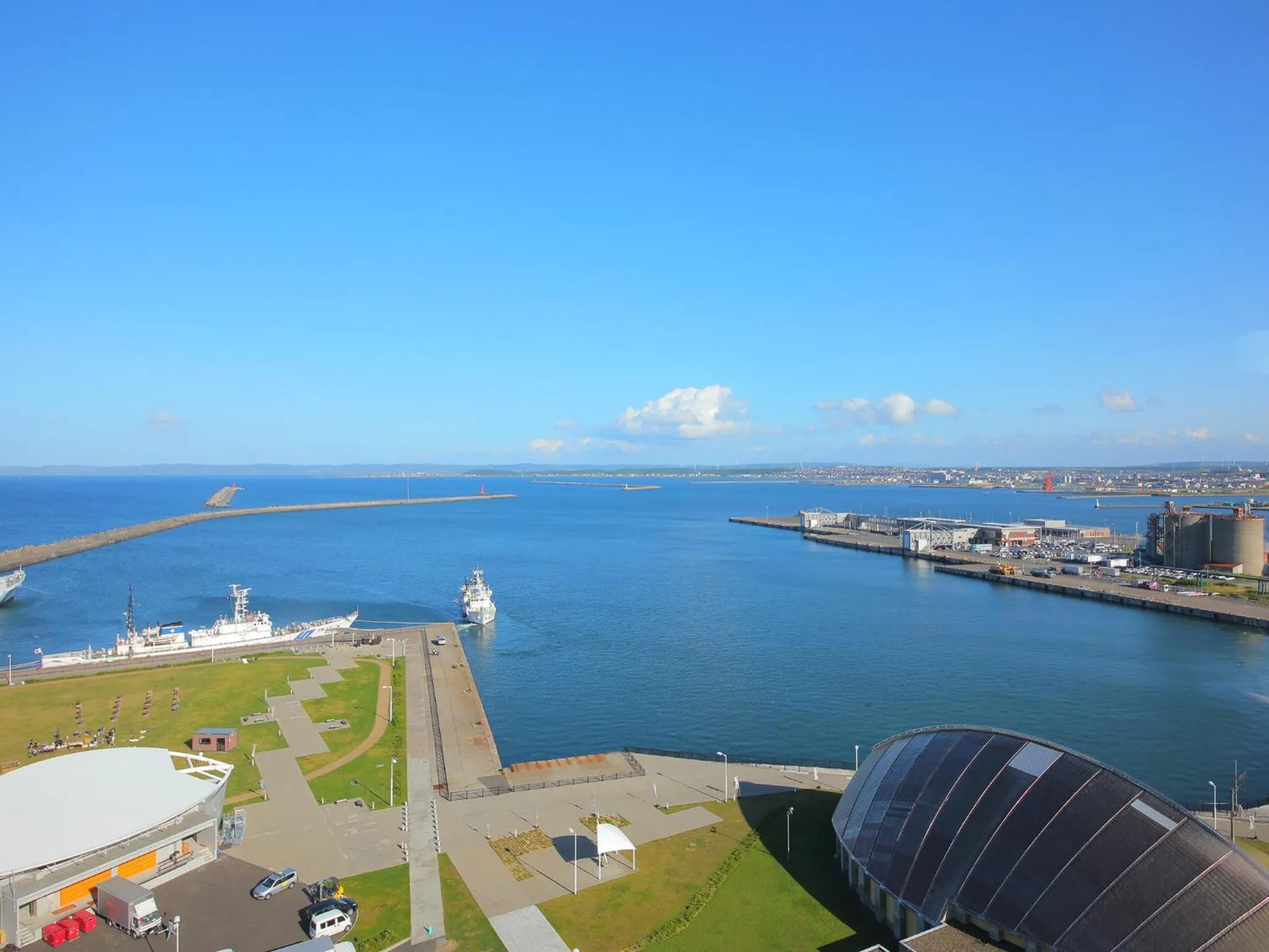 Sea view in Surfeel Hotel Wakkanai