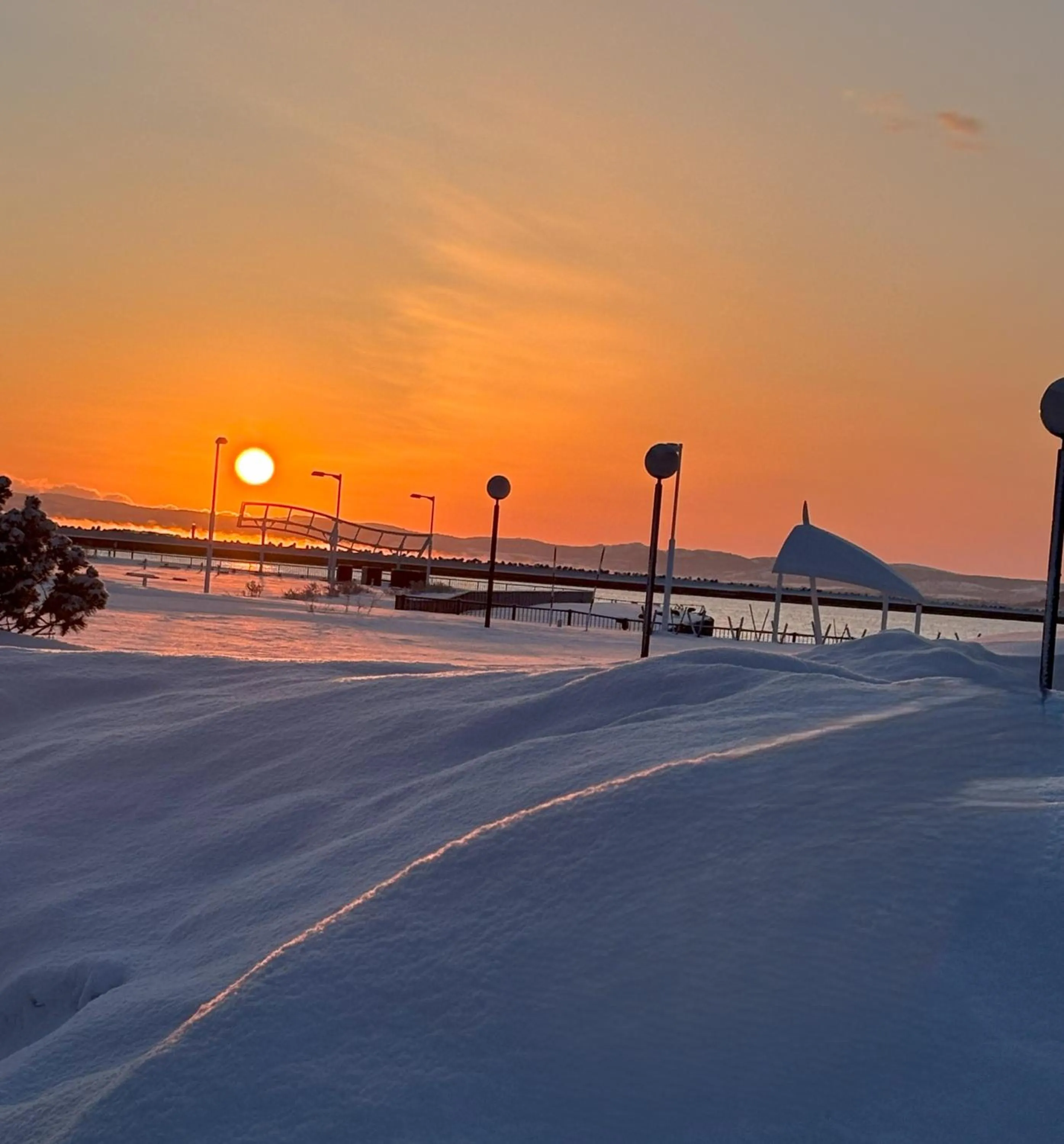 Winter in Surfeel Hotel Wakkanai