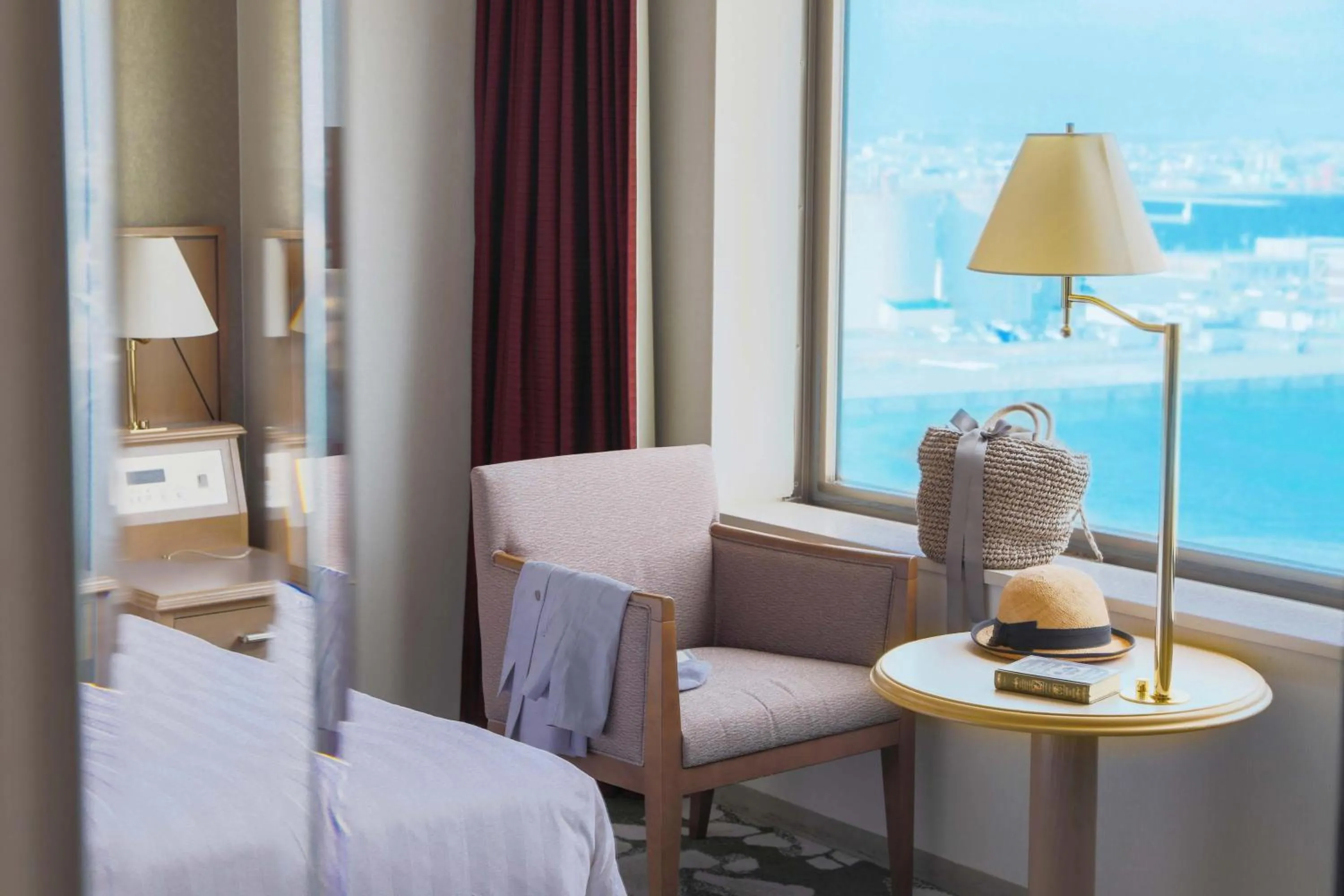 Sea view, Bed in Surfeel Hotel Wakkanai