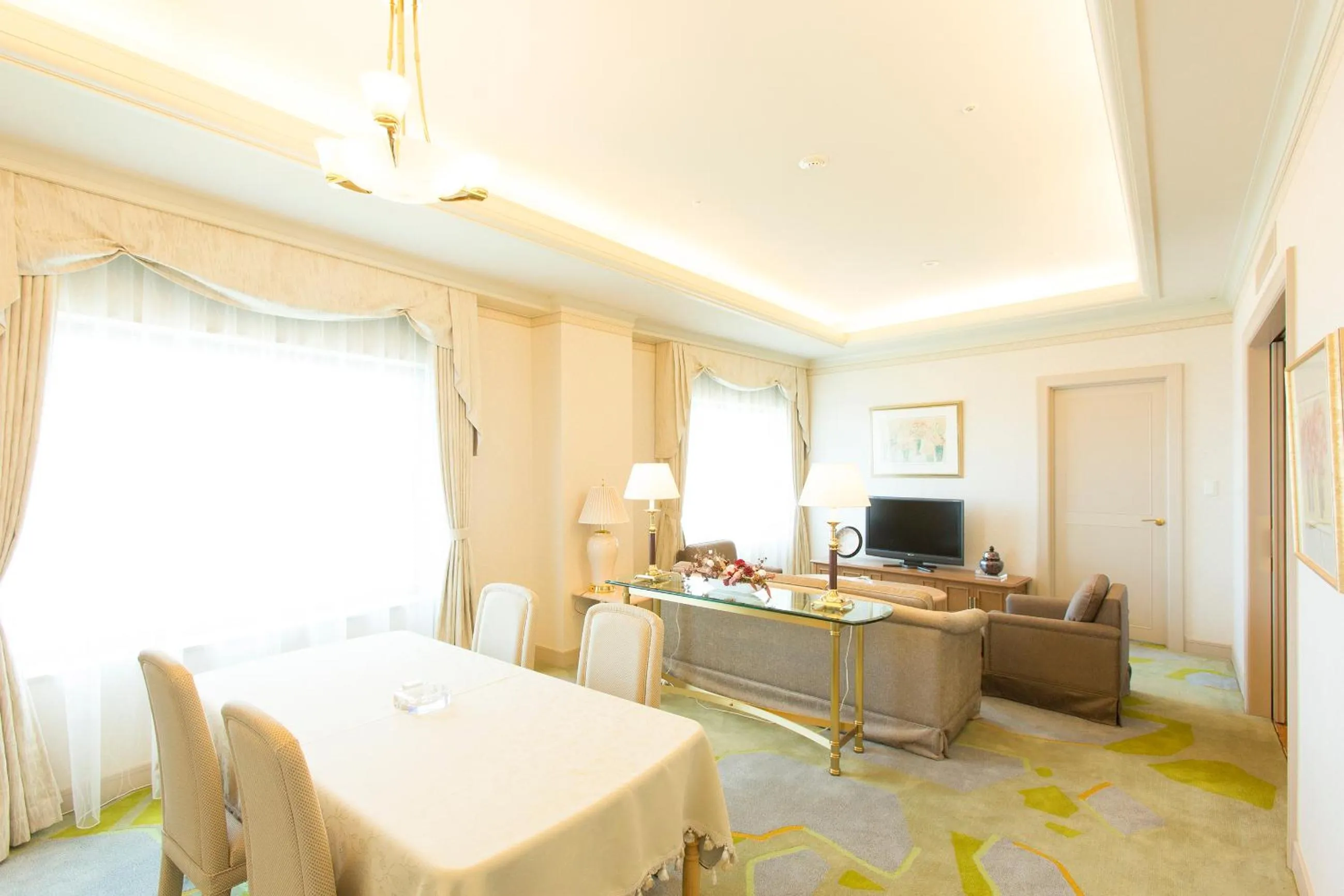 Living room in Surfeel Hotel Wakkanai