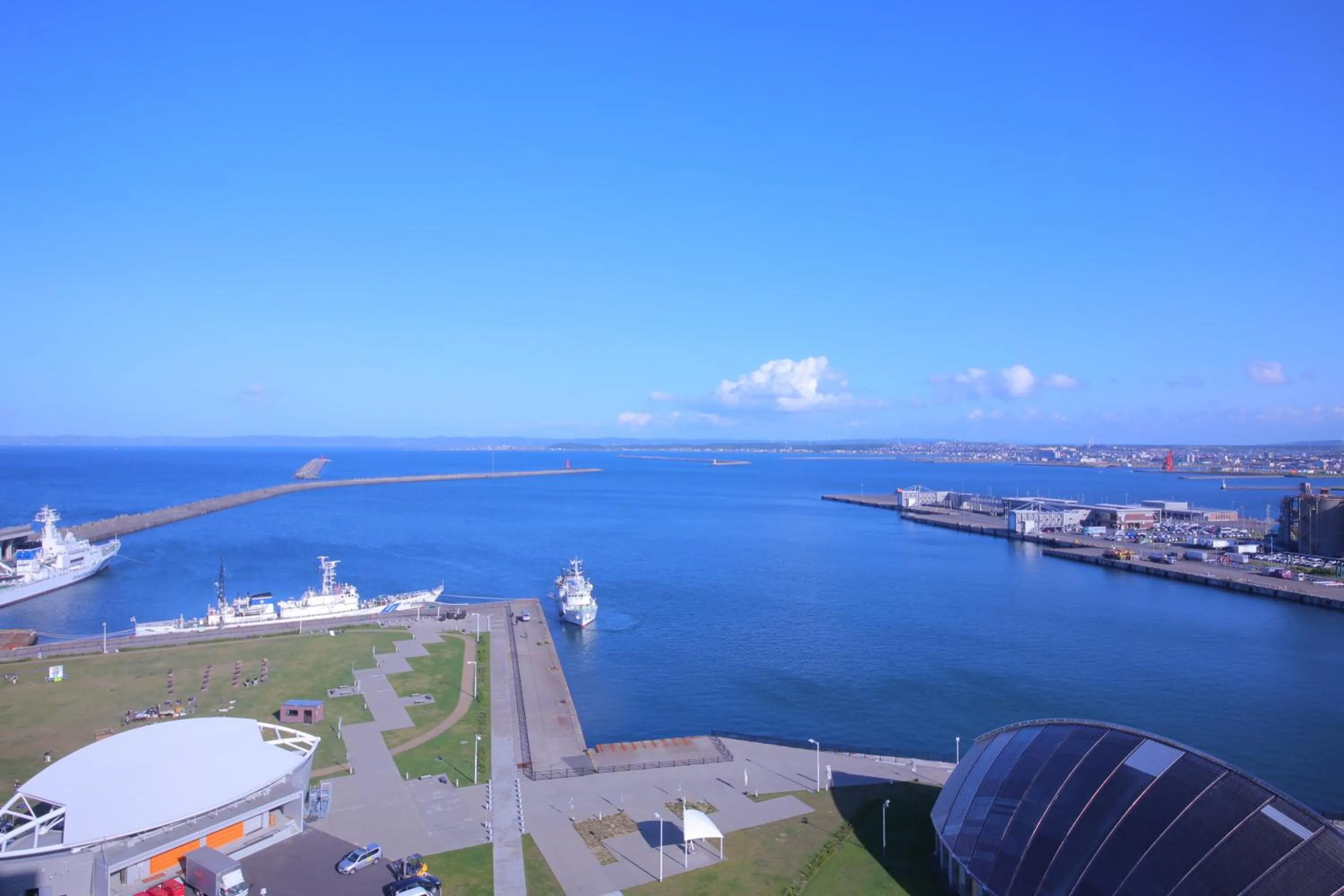 Sea view in Surfeel Hotel Wakkanai