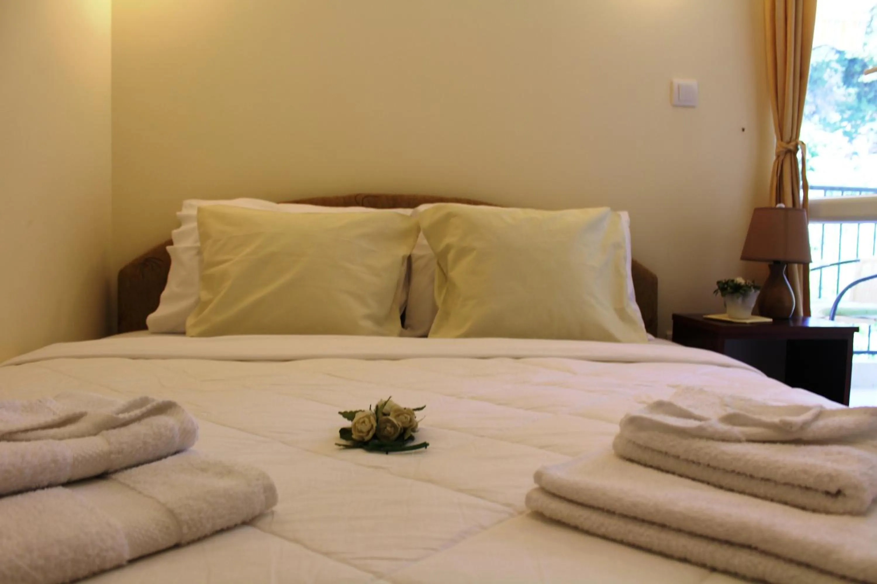 Bed in Swiss Residence Montenegro