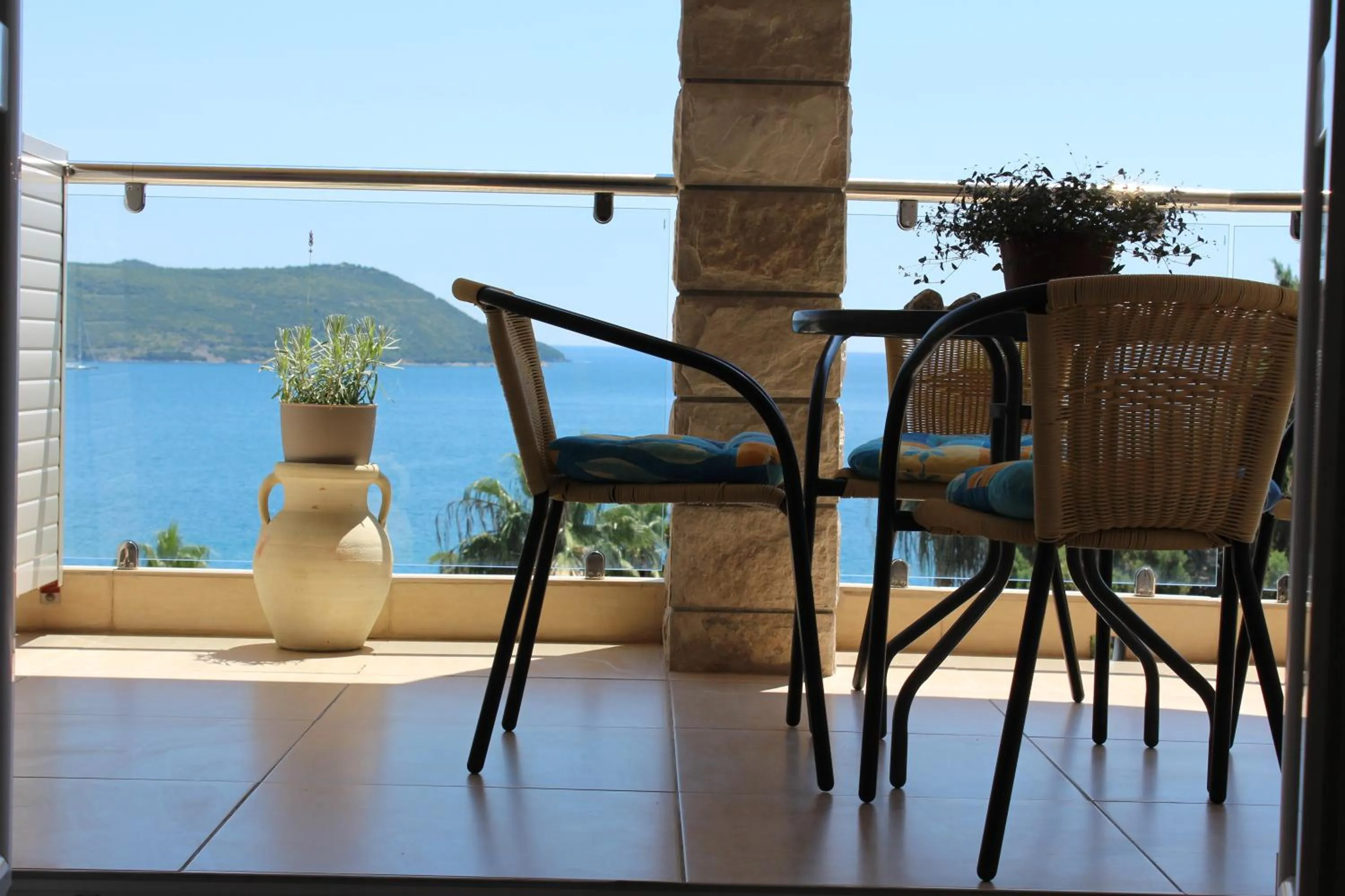 Sea view in Swiss Residence Montenegro